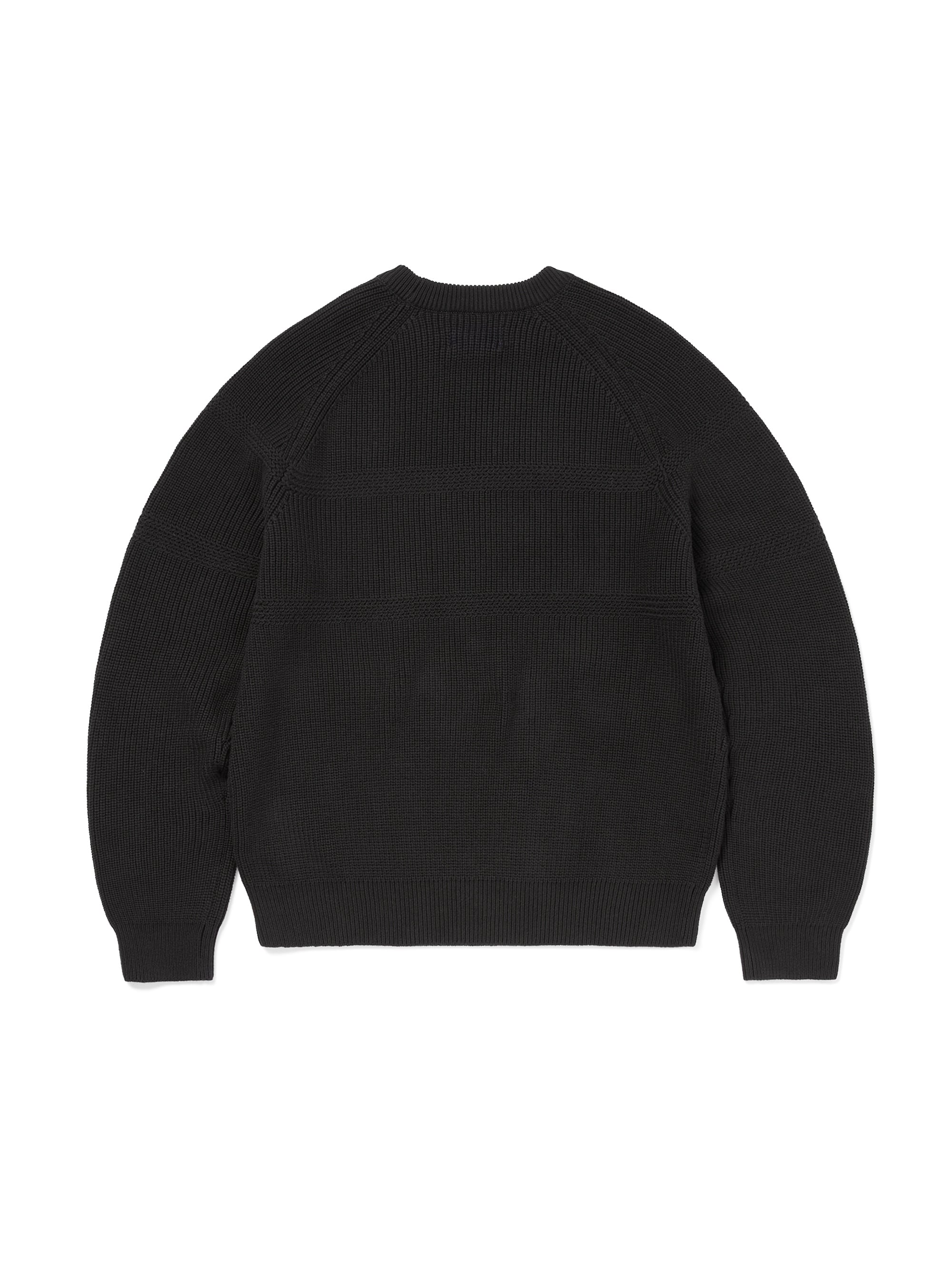thisisneverthat - T-Logo Knit Sweater (Black) product image 3 | TRAB K-Fashion Australia
