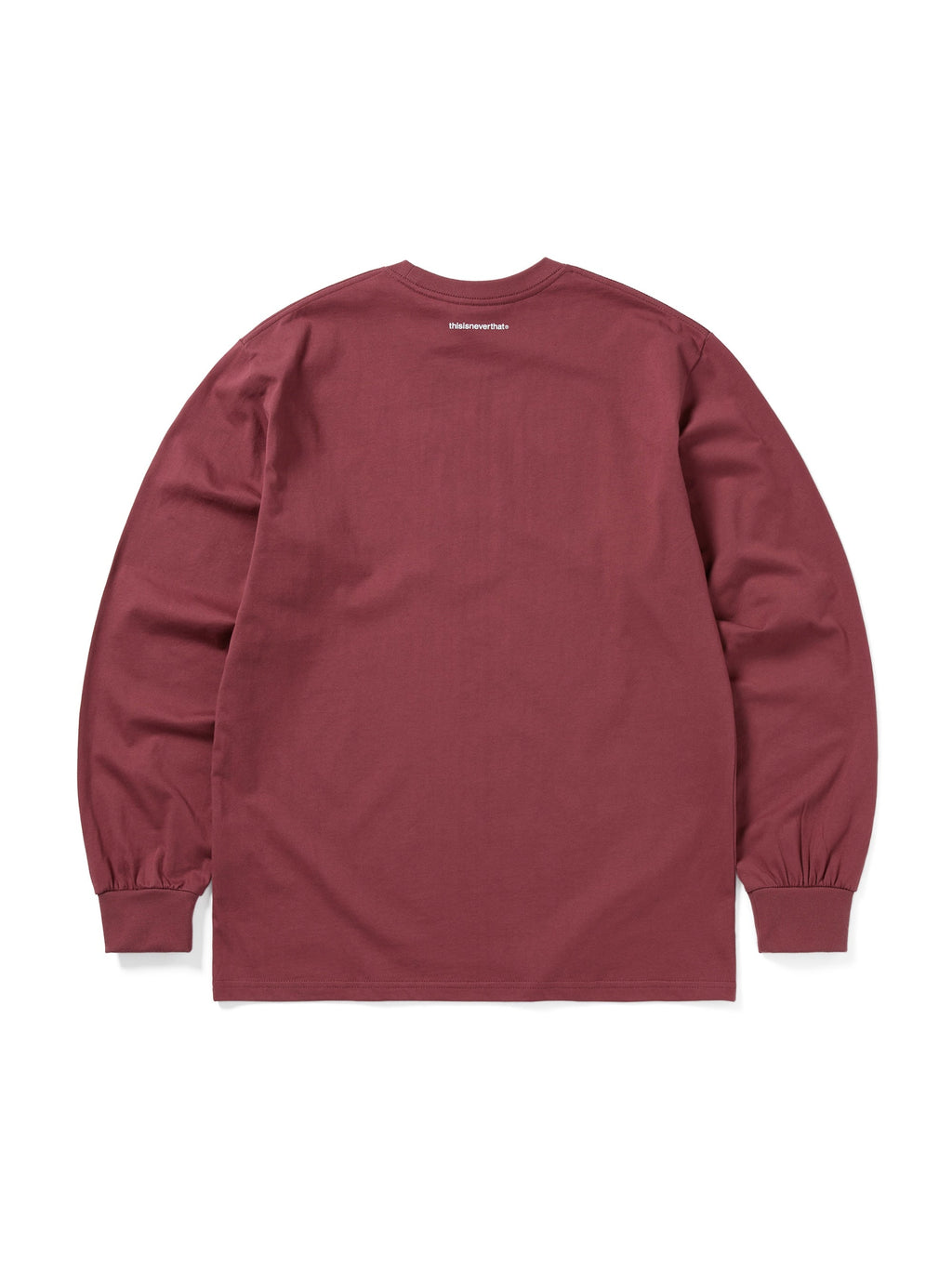 thisisneverthat - T-Logo L/S Tee (Dried Rose) product image 3 | TRAB K-Fashion Australia