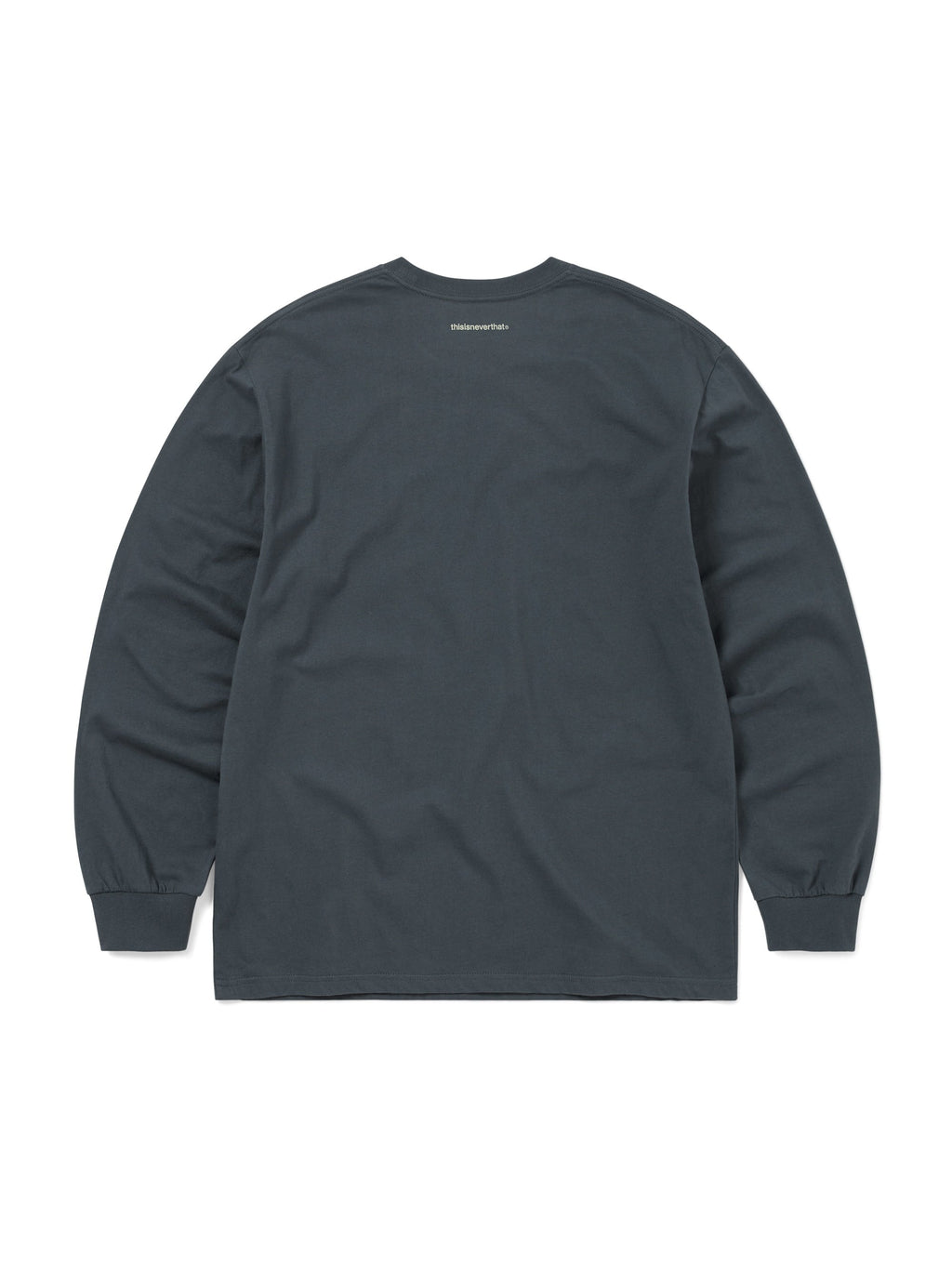thisisneverthat - T-Logo L/S Tee (Faded Navy) product image 3 | TRAB K-Fashion Australia