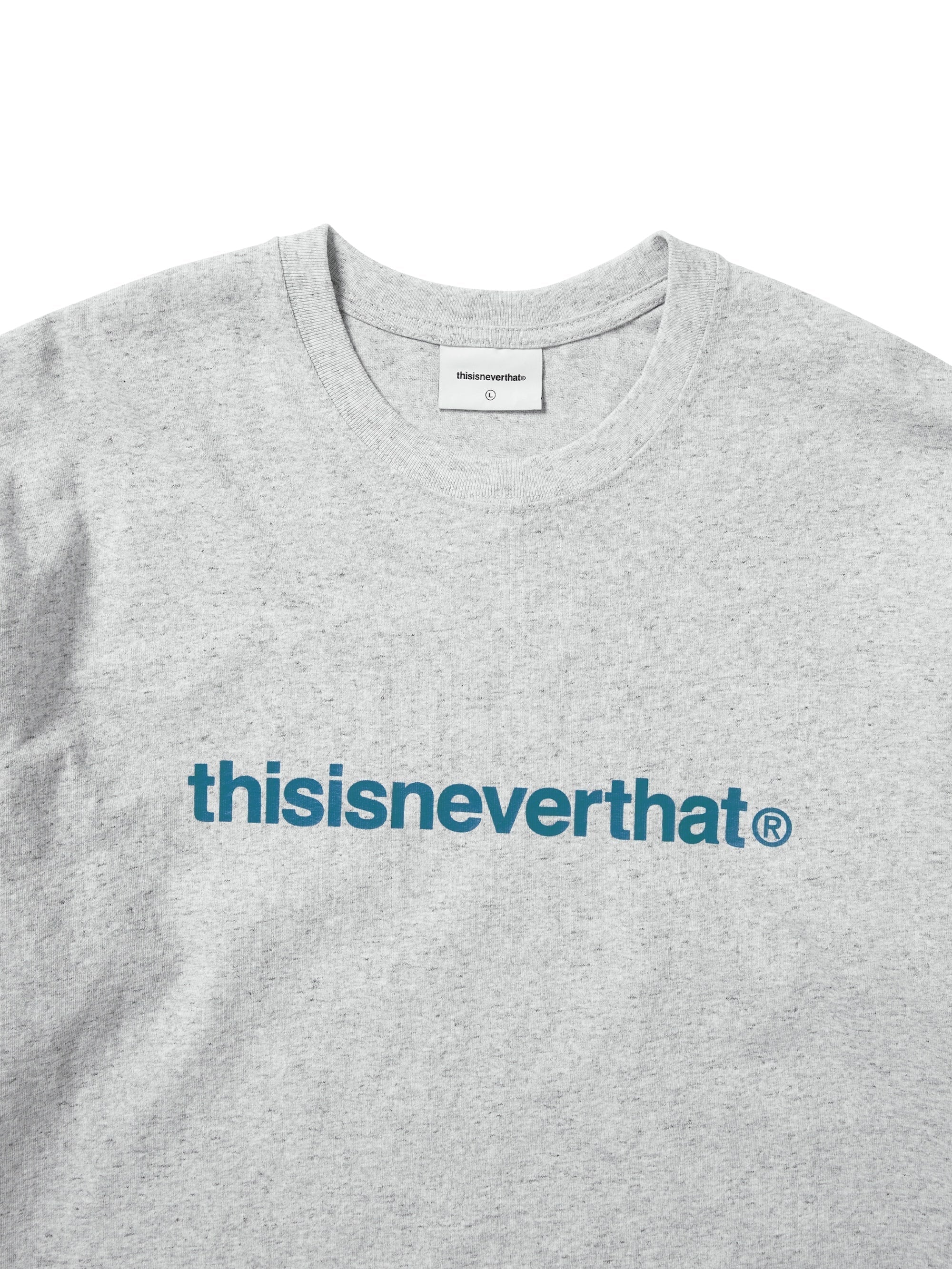 thisisneverthat - T-Logo L/S Tee Faded (Grey) product image 2 | TRAB K-Fashion Australia