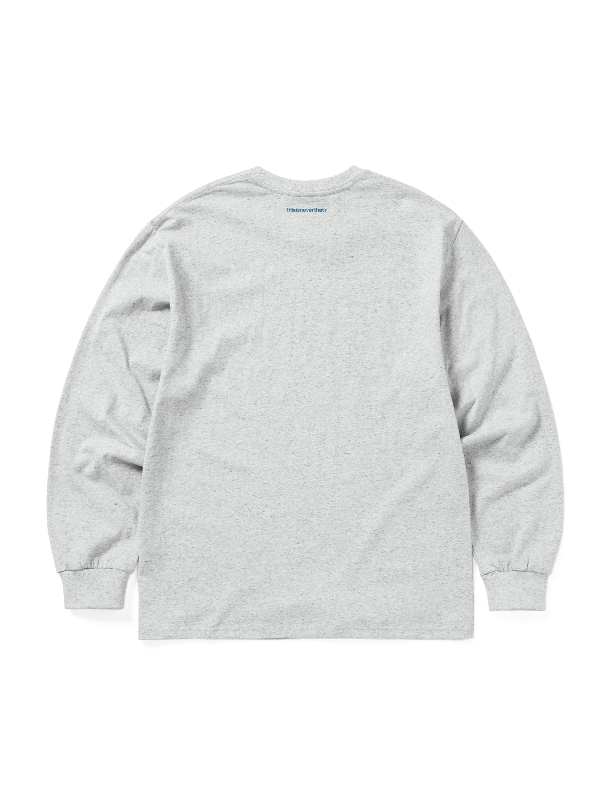 thisisneverthat - T-Logo L/S Tee Faded (Grey) product image 3 | TRAB K-Fashion Australia