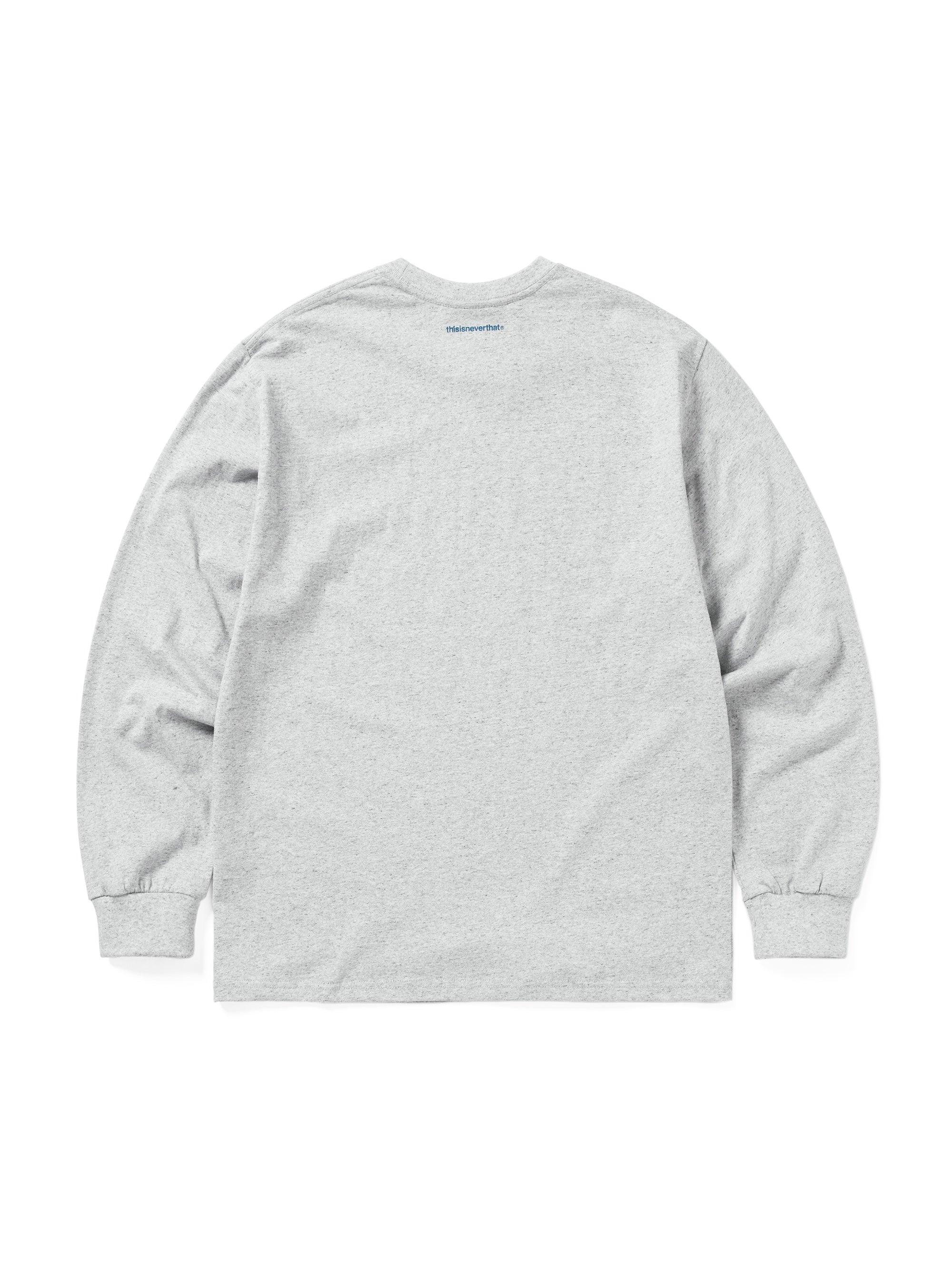 thisisneverthat - T-Logo L/S Tee Heather (Grey) product image 3 | TRAB K-Fashion Australia
