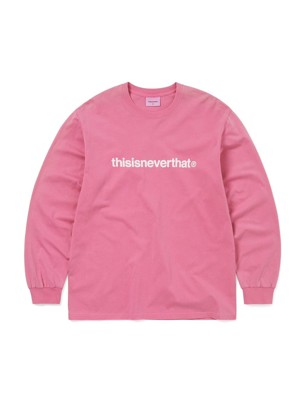 thisisneverthat - T-Logo L/S Tee Faded (Taffy) product image 1 | TRAB K-Fashion Australia