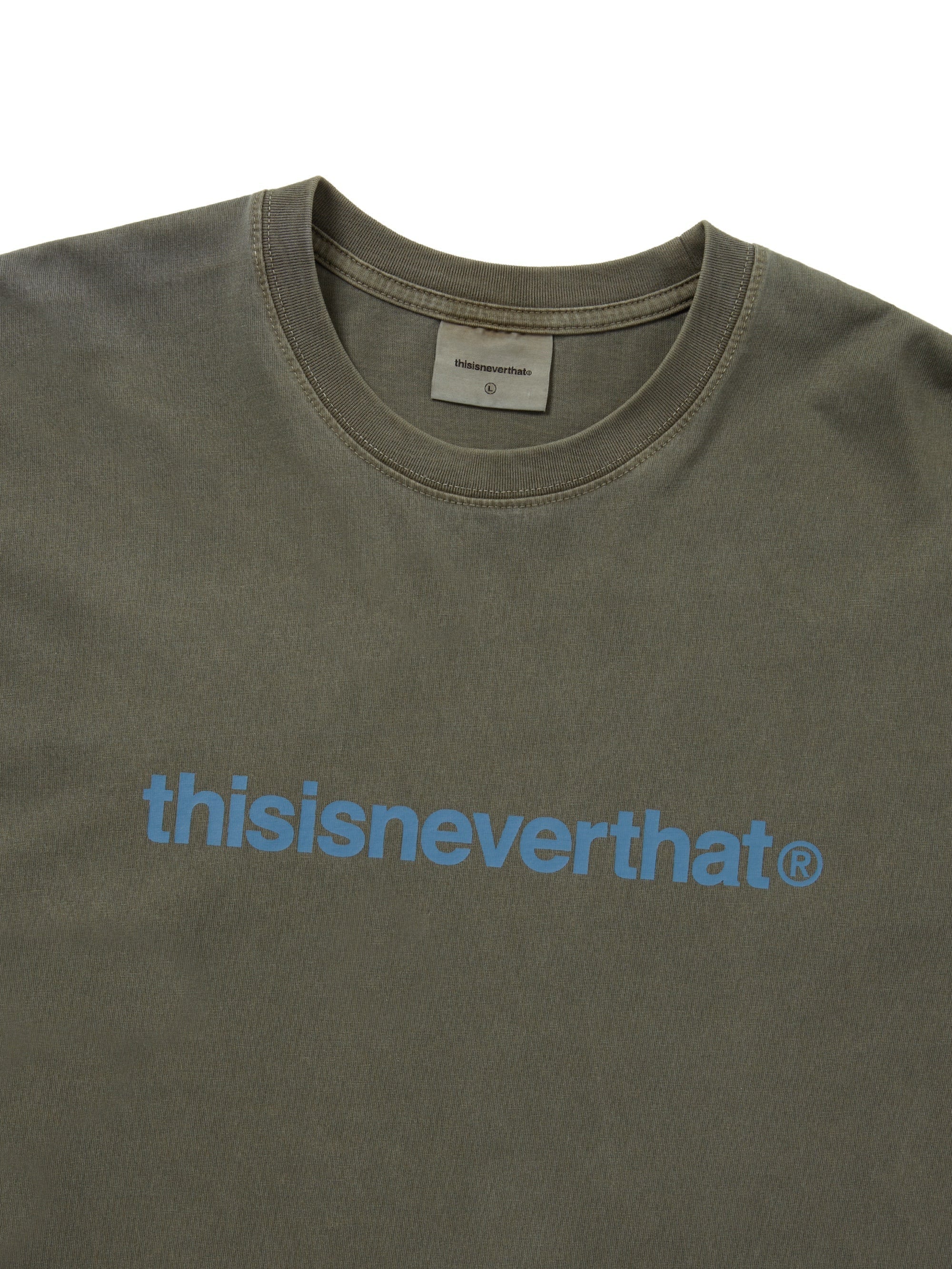 thisisneverthat - T-Logo L/S Tee (Mud) product image 3 | TRAB K-Fashion Australia