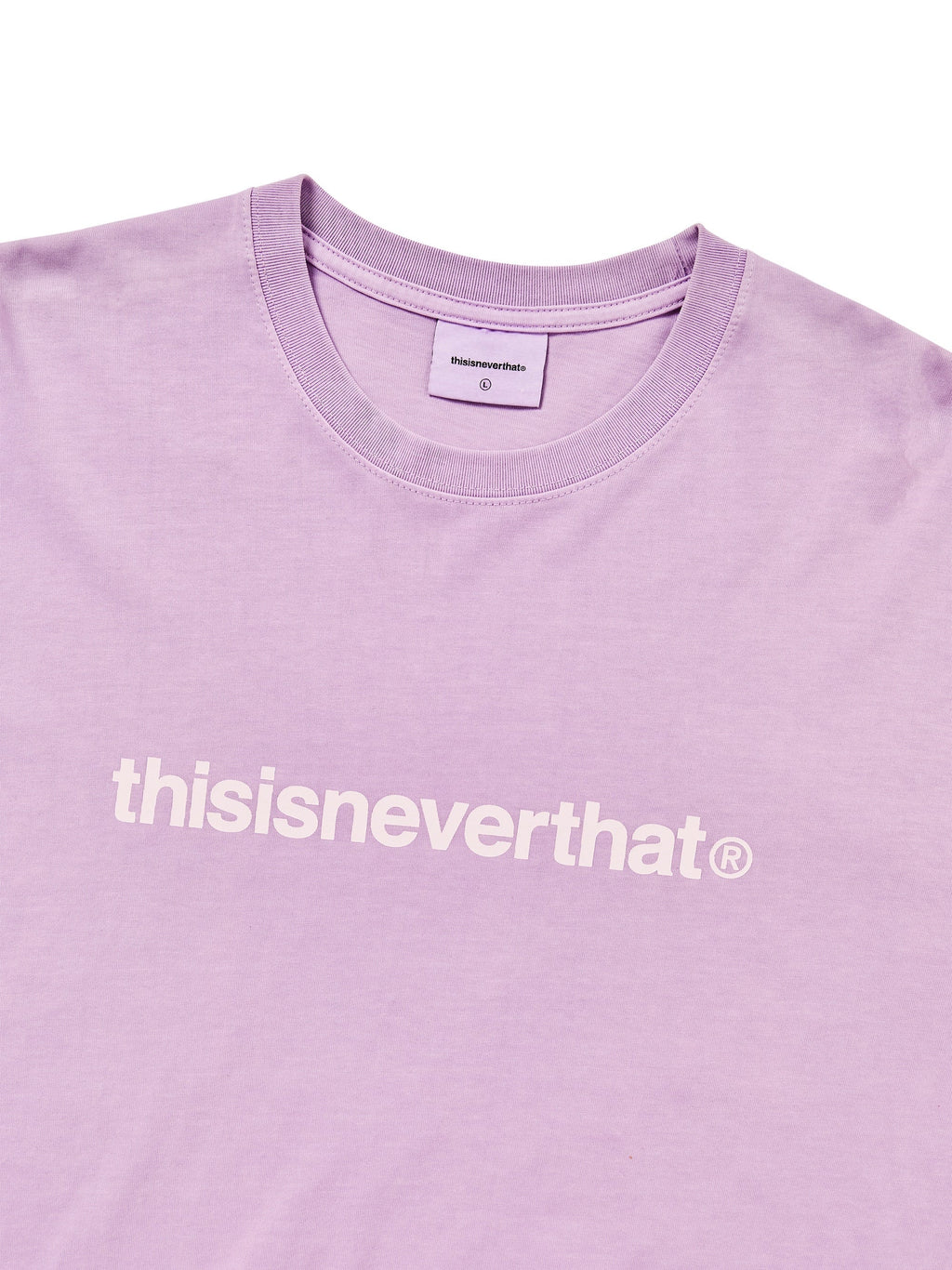 thisisneverthat - T-Logo L/S Tee (Plum) product image 2 | TRAB K-Fashion Australia