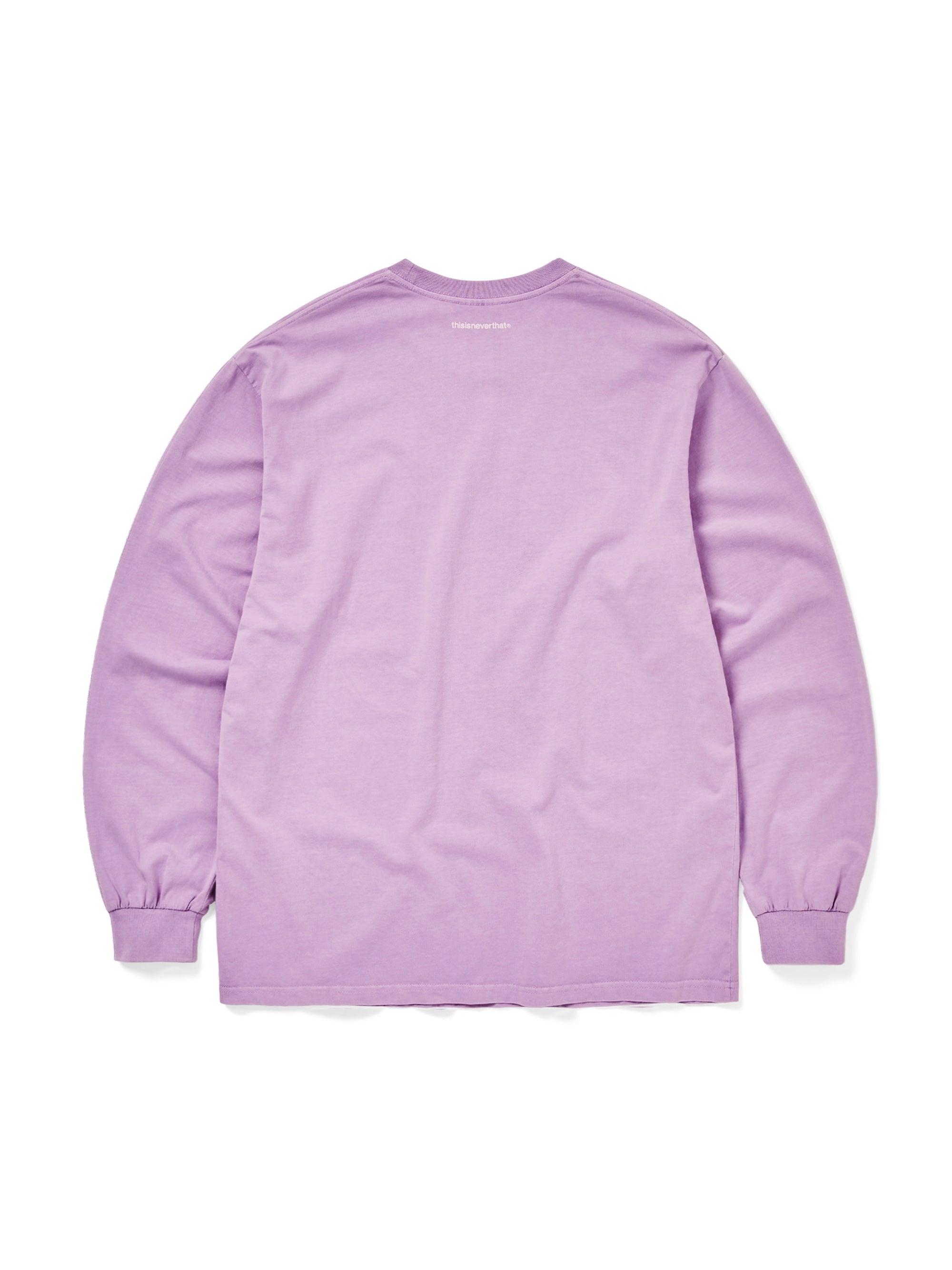 thisisneverthat - T-Logo L/S Tee (Plum) product image 3 | TRAB K-Fashion Australia