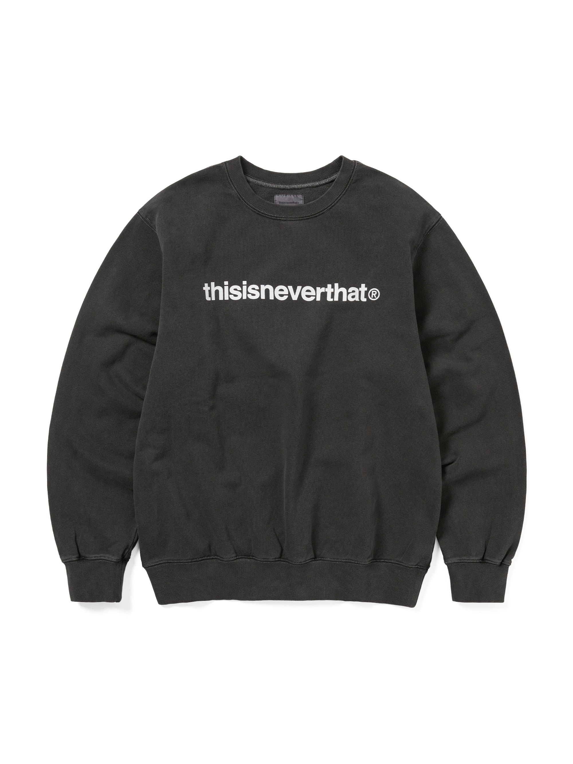 thisisneverthat - T-Logo LT Crewneck (Charcoal) product image 1 | TRAB K-Fashion Australia