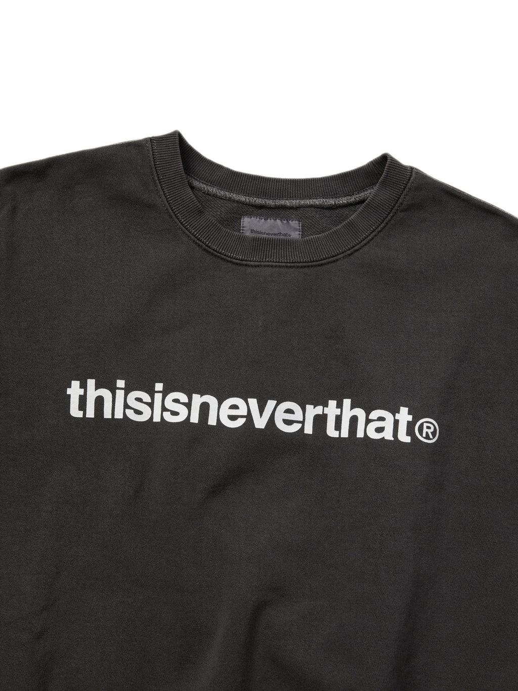 thisisneverthat - T-Logo LT Crewneck (Charcoal) product image 2 | TRAB K-Fashion Australia