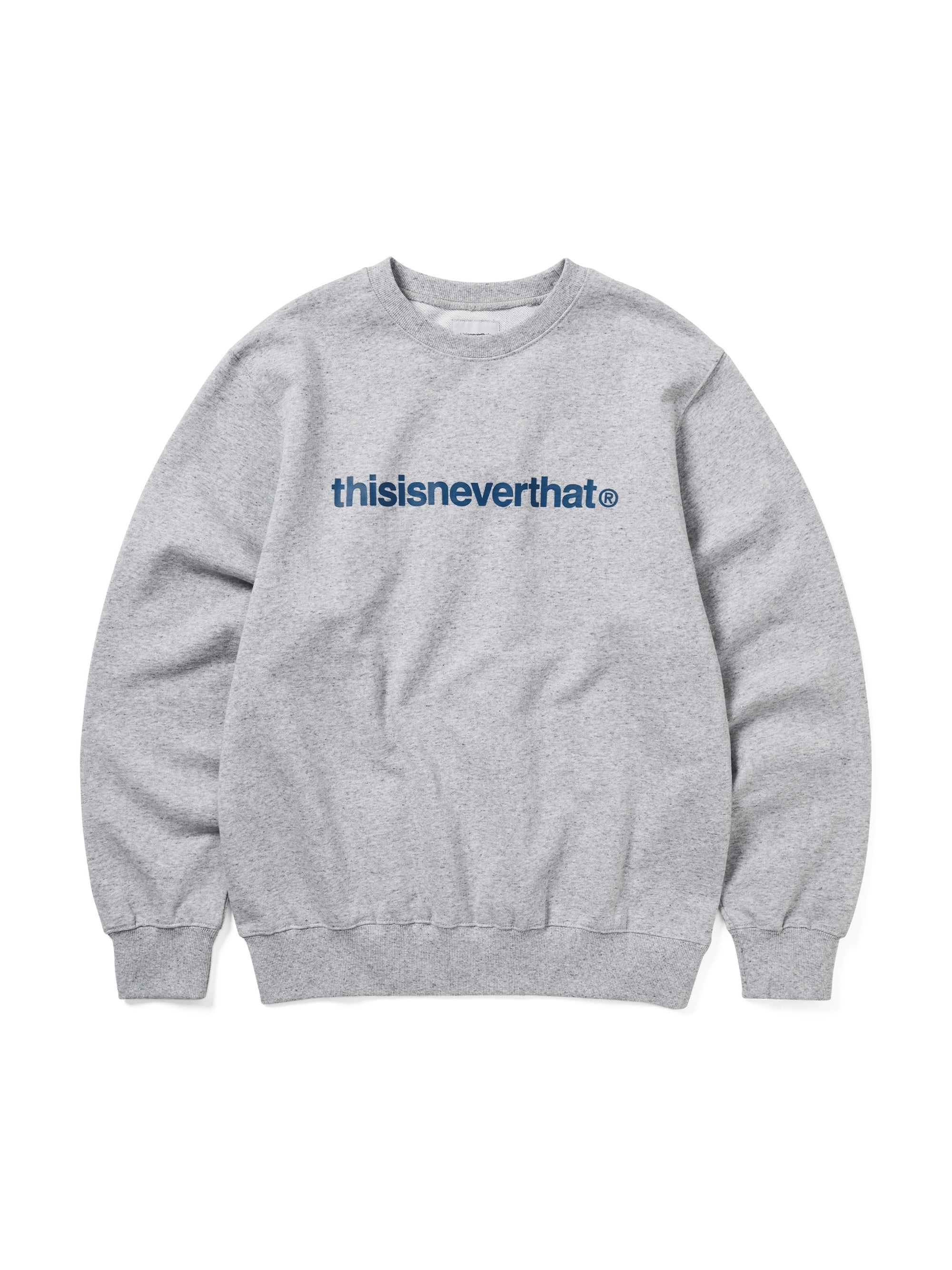 thisisneverthat - T-Logo LT Crewneck (Heather Grey) product image 1 | TRAB K-Fashion Australia
