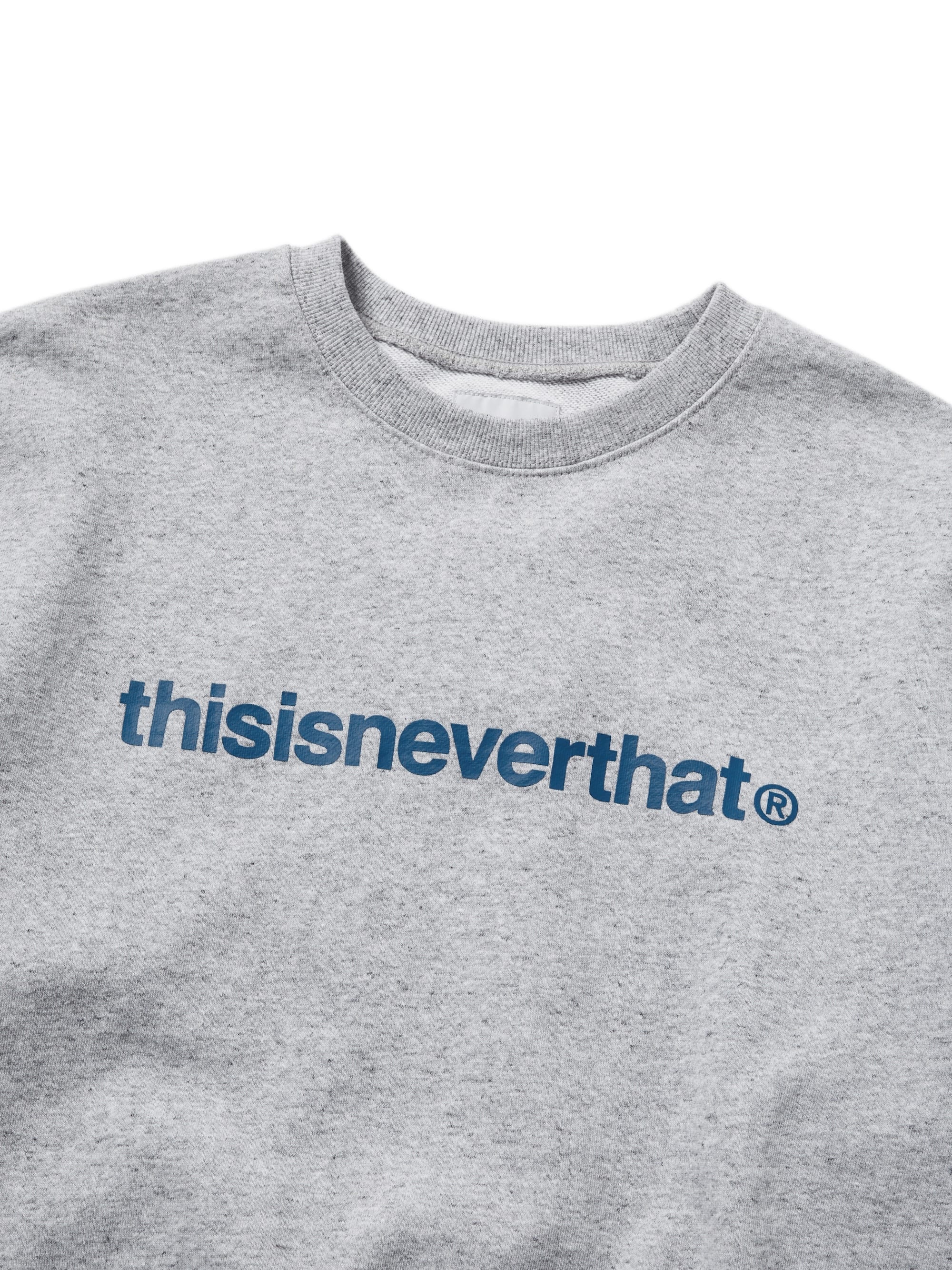 thisisneverthat - T-Logo LT Crewneck (Heather Grey) product image 2 | TRAB K-Fashion Australia