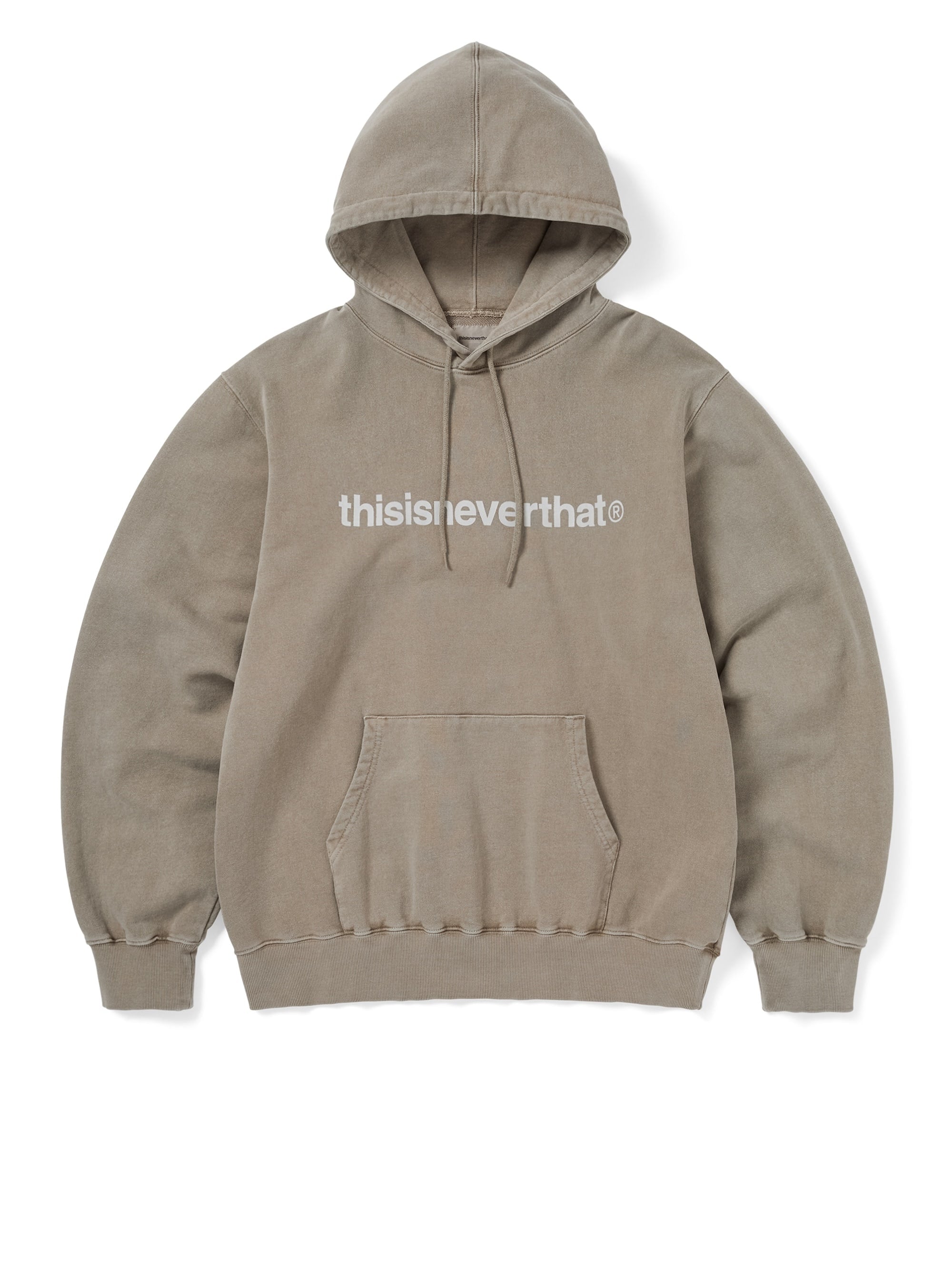 thisisneverthat - T-Logo LT Hoodie (Grey) product image 1 | TRAB K-Fashion Australia