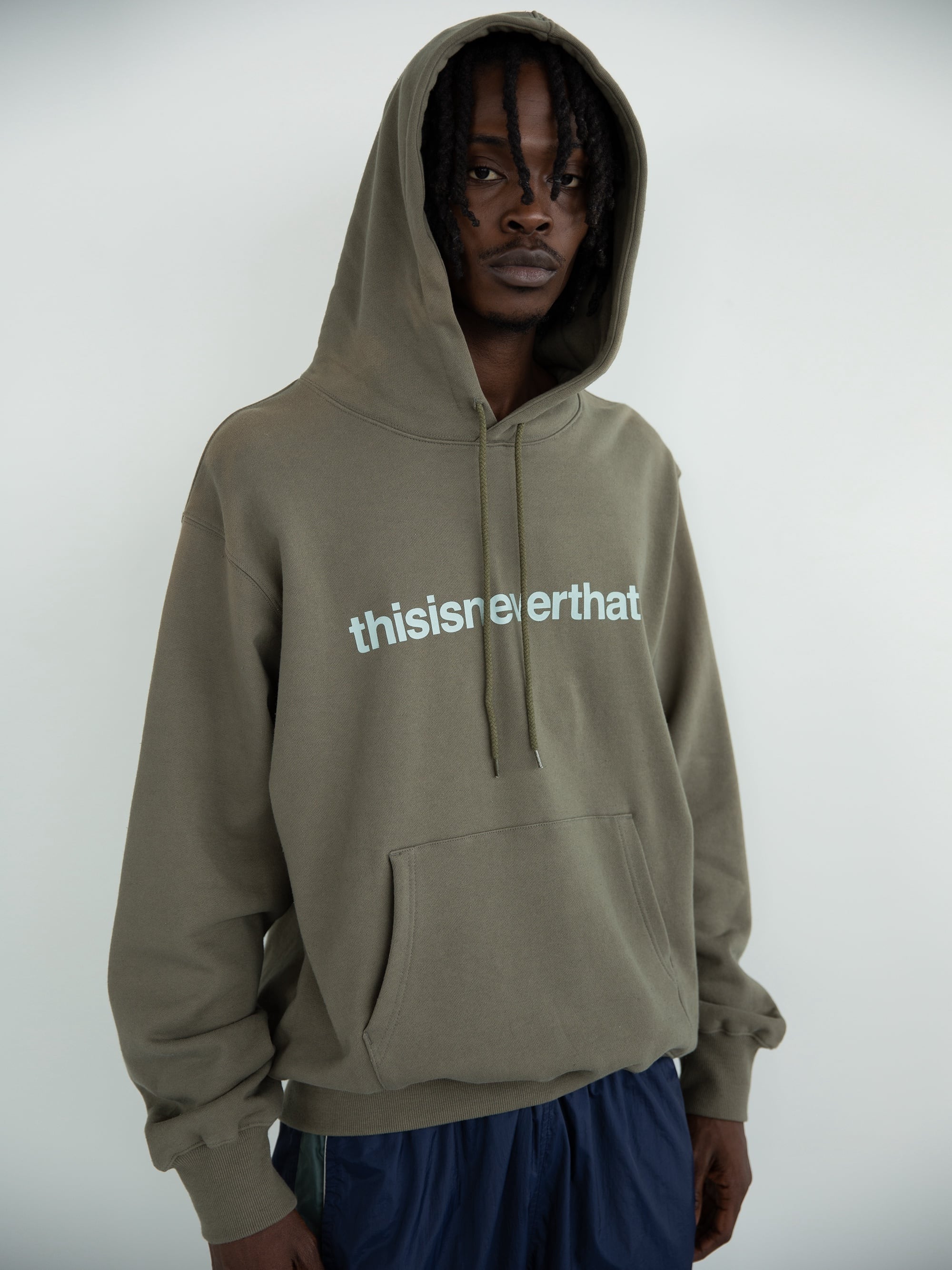 thisisneverthat - T-Logo LT Hoodie (Olive) product image 5 | TRAB K-Fashion Australia