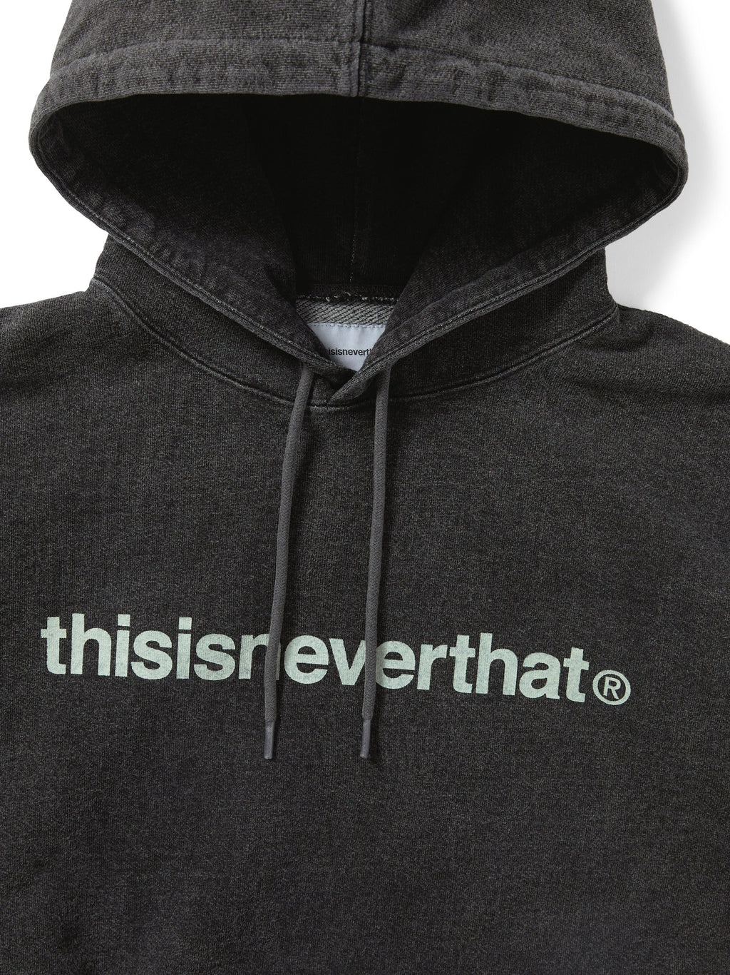 thisisneverthat - T-Logo LT Hoodie (Washed Black) product image 2 | TRAB K-Fashion Australia