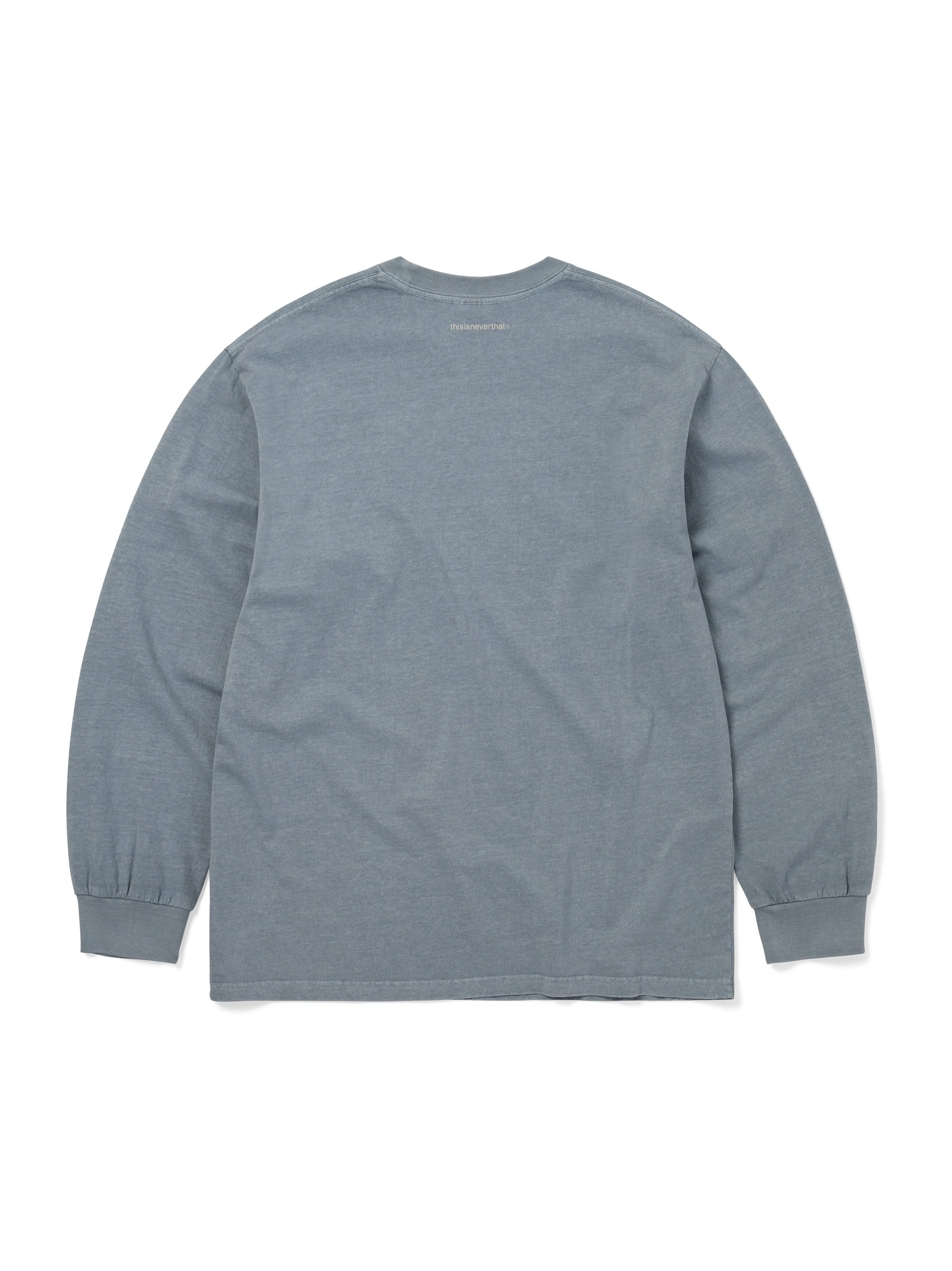 thisisneverthat - T-Logo L/S Tee (Ash Blue) product image 3 | TRAB K-Fashion Australia