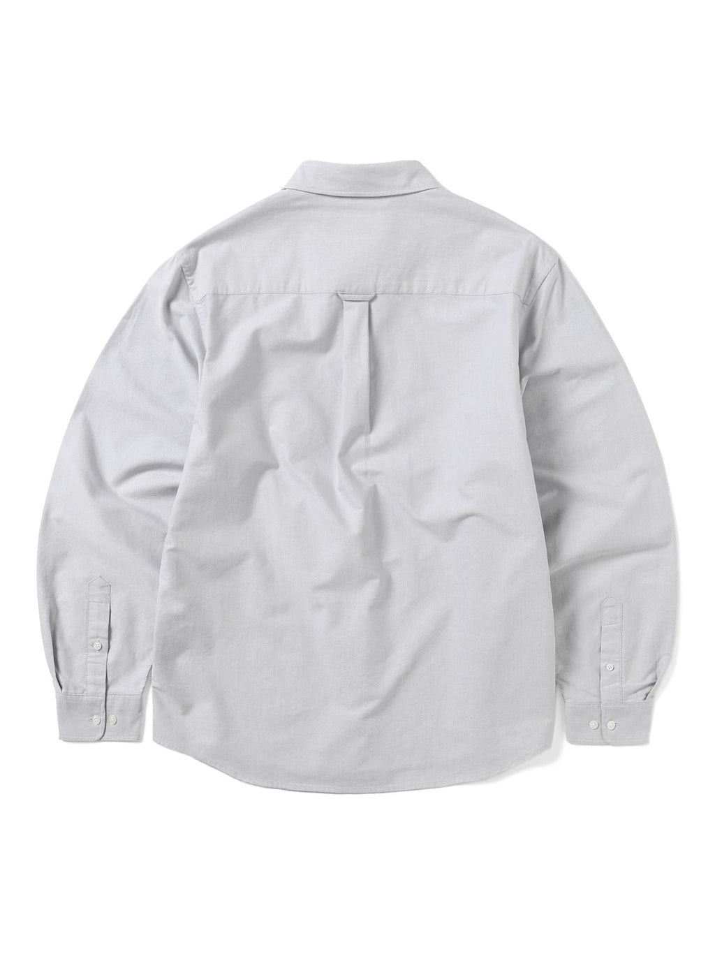 thisisneverthat - T-Logo Oxford Shirt (Grey) product image 7 | TRAB K-Fashion Australia