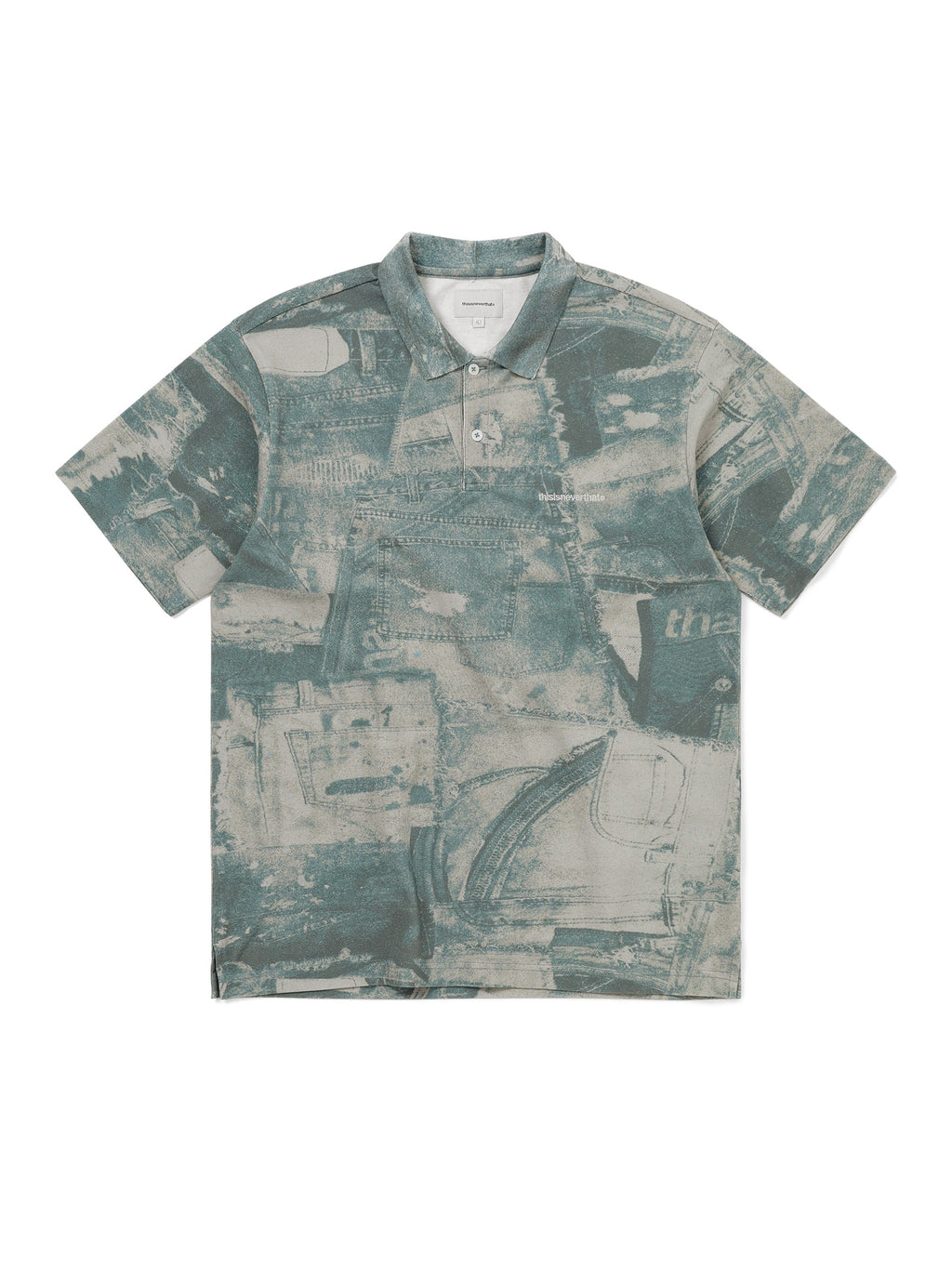 thisisneverthat - T-Logo S/S Jersey Polo (Patchwork) product image 1 | TRAB K-Fashion Australia
