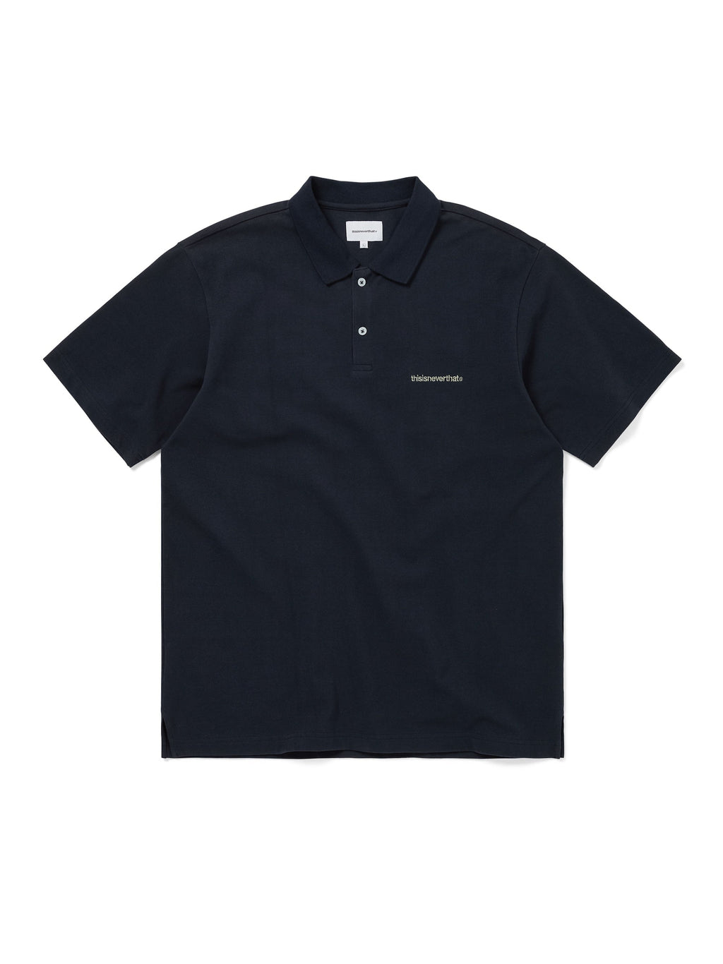 thisisneverthat - T-Logo S/S Jersey Polo (Navy) product image 1 | TRAB K-Fashion Australia