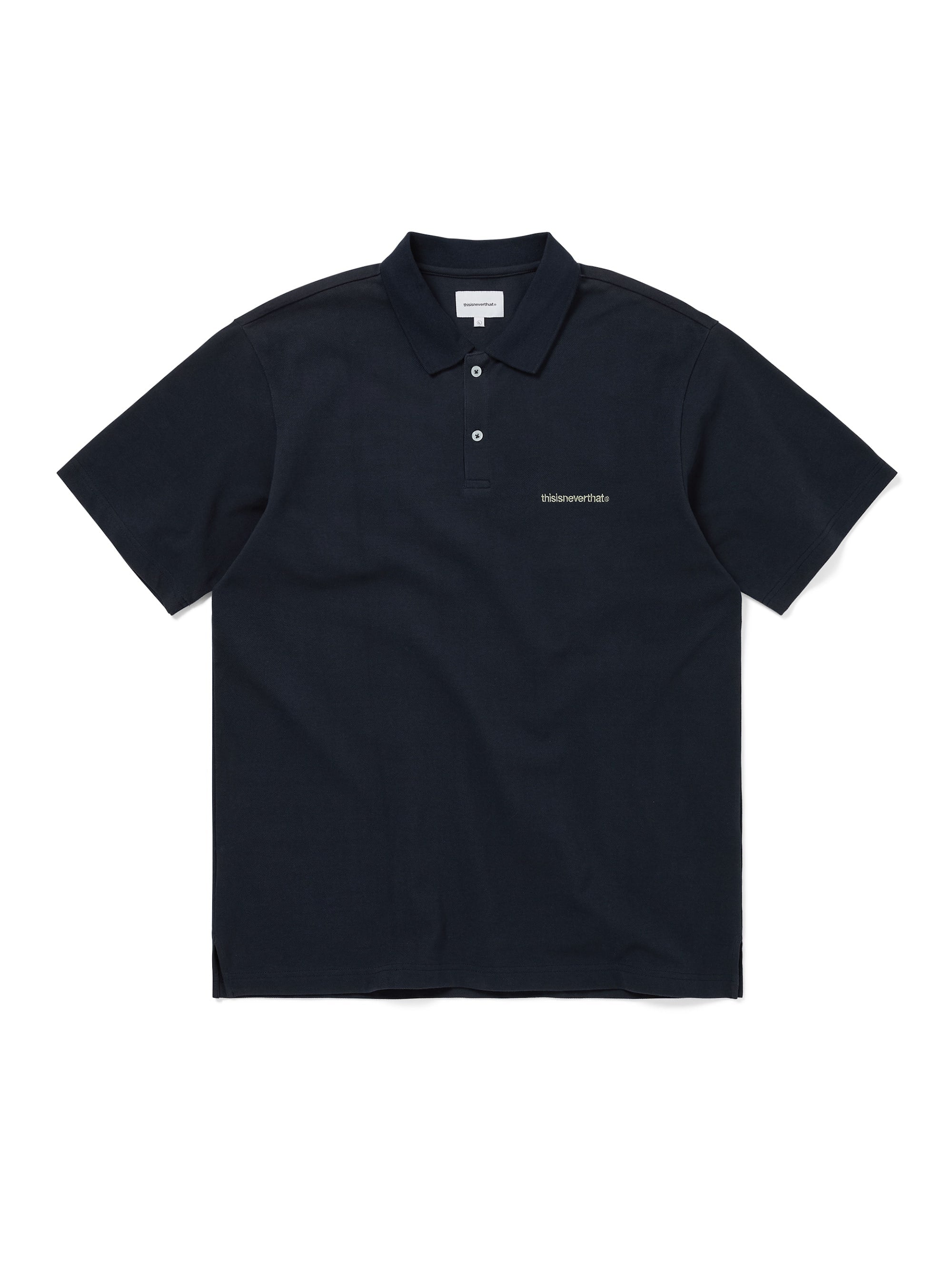 thisisneverthat - T-Logo S/S Jersey Polo (Navy) product image 1 | TRAB K-Fashion Australia