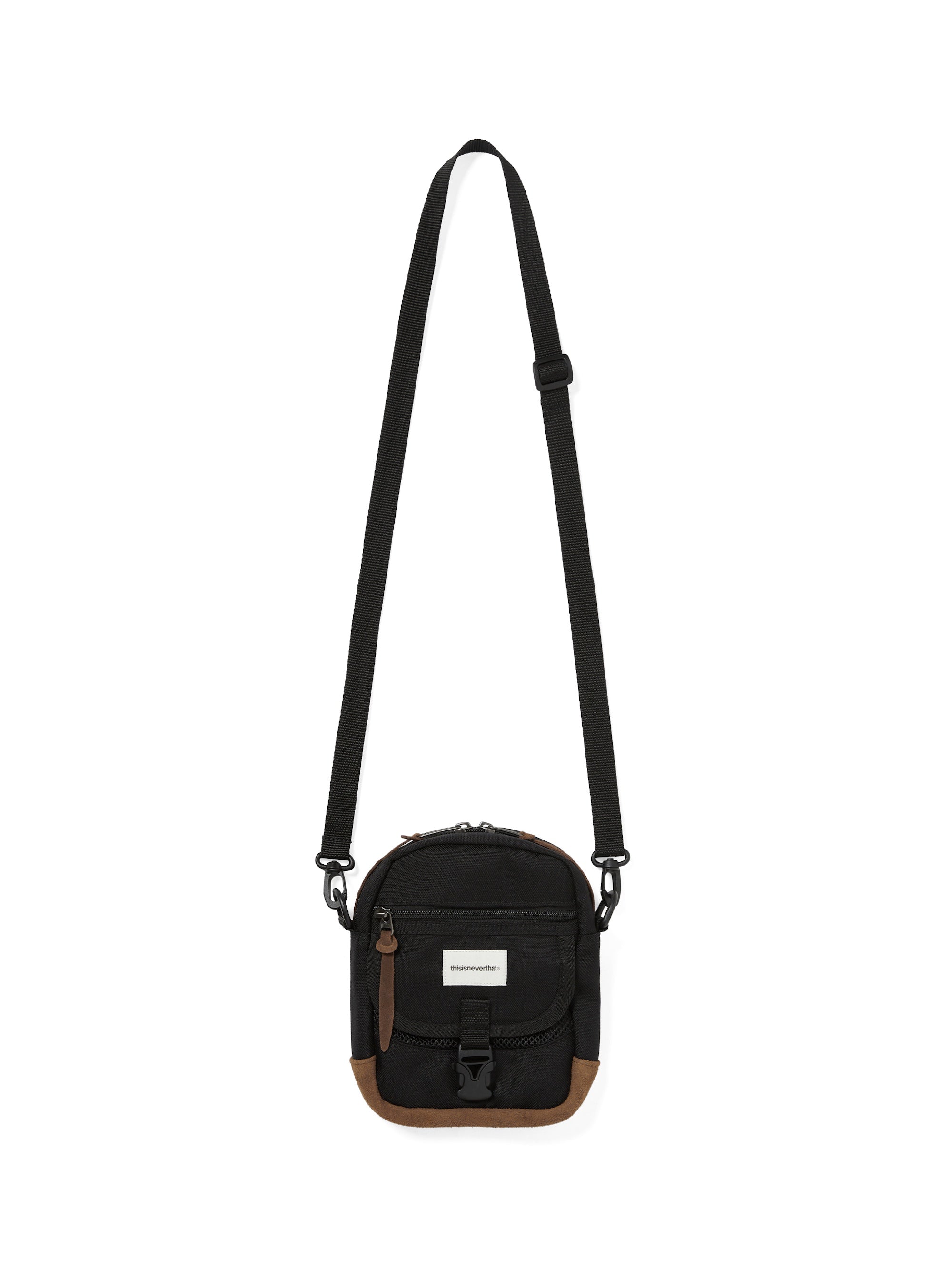 thisisneverthat - T-Logo Shoulder Bag (Black) product image 1 | TRAB K-Fashion Australia