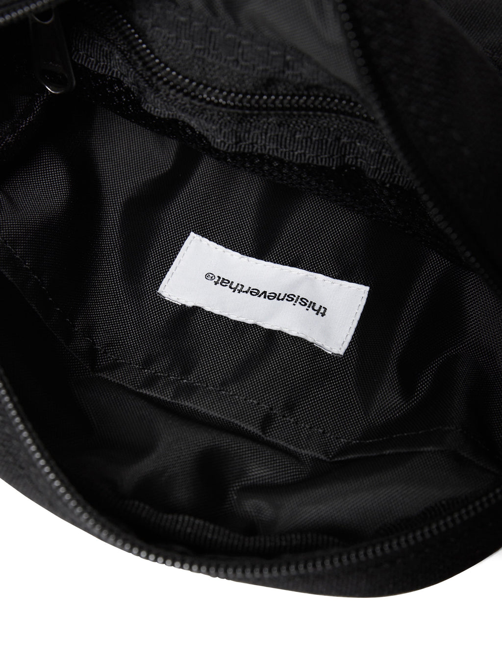 thisisneverthat - T-Logo Shoulder Bag (Black) product image 3 | TRAB K-Fashion Australia