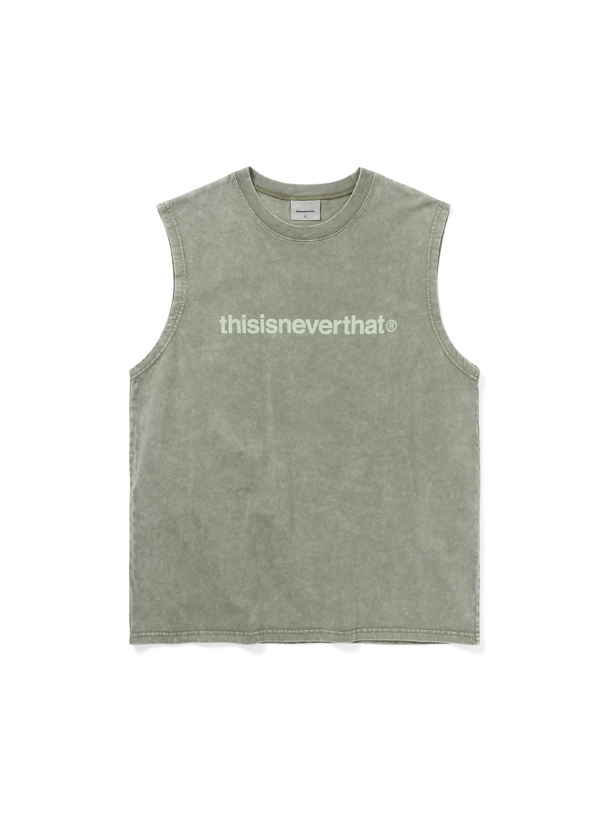 thisisneverthat - T-Logo Sleeveless (Mountain Green) product image 1 | TRAB K-Fashion Australia