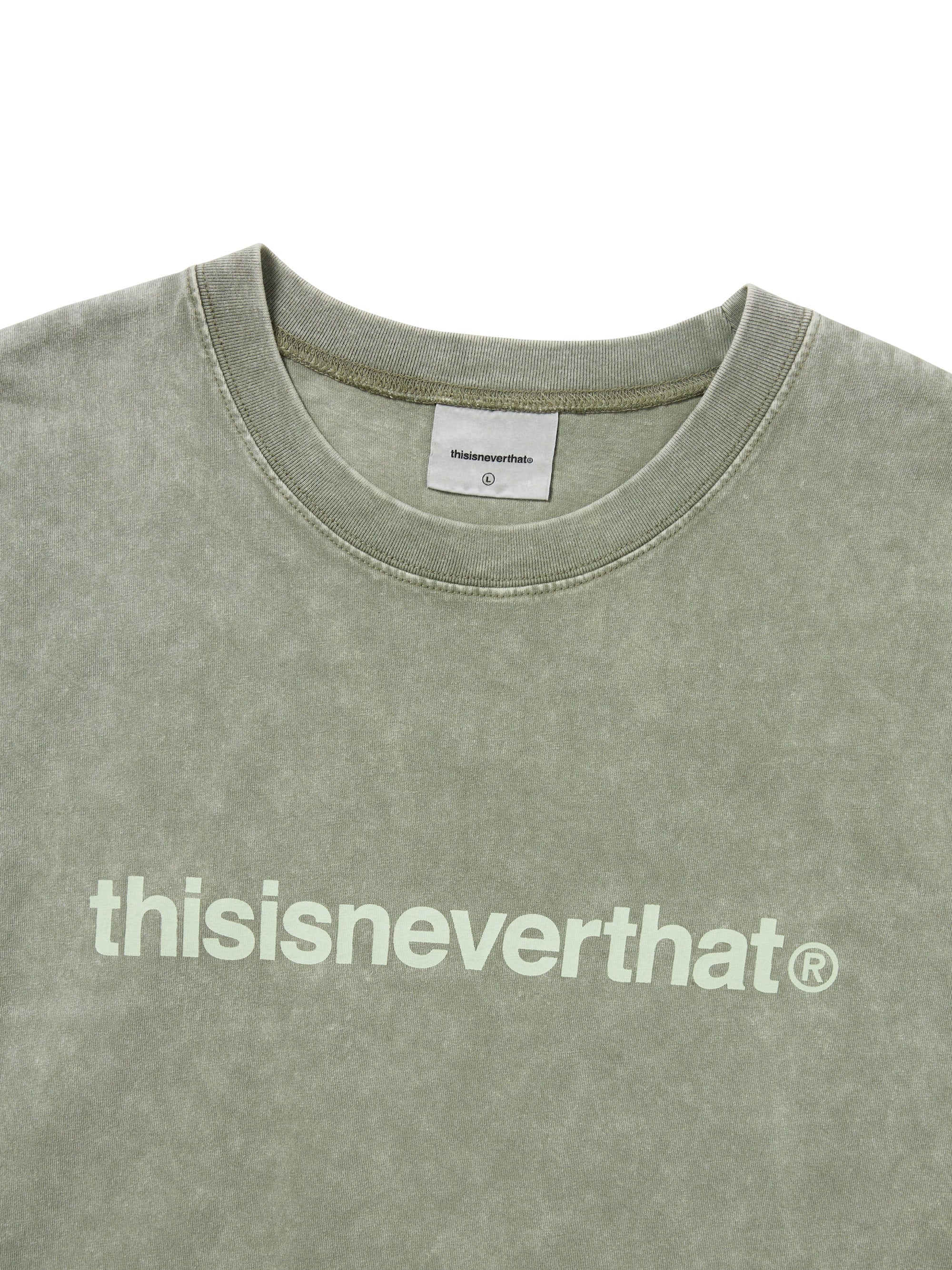 thisisneverthat - T-Logo Sleeveless (Faded Green) product image 2 | TRAB K-Fashion Australia