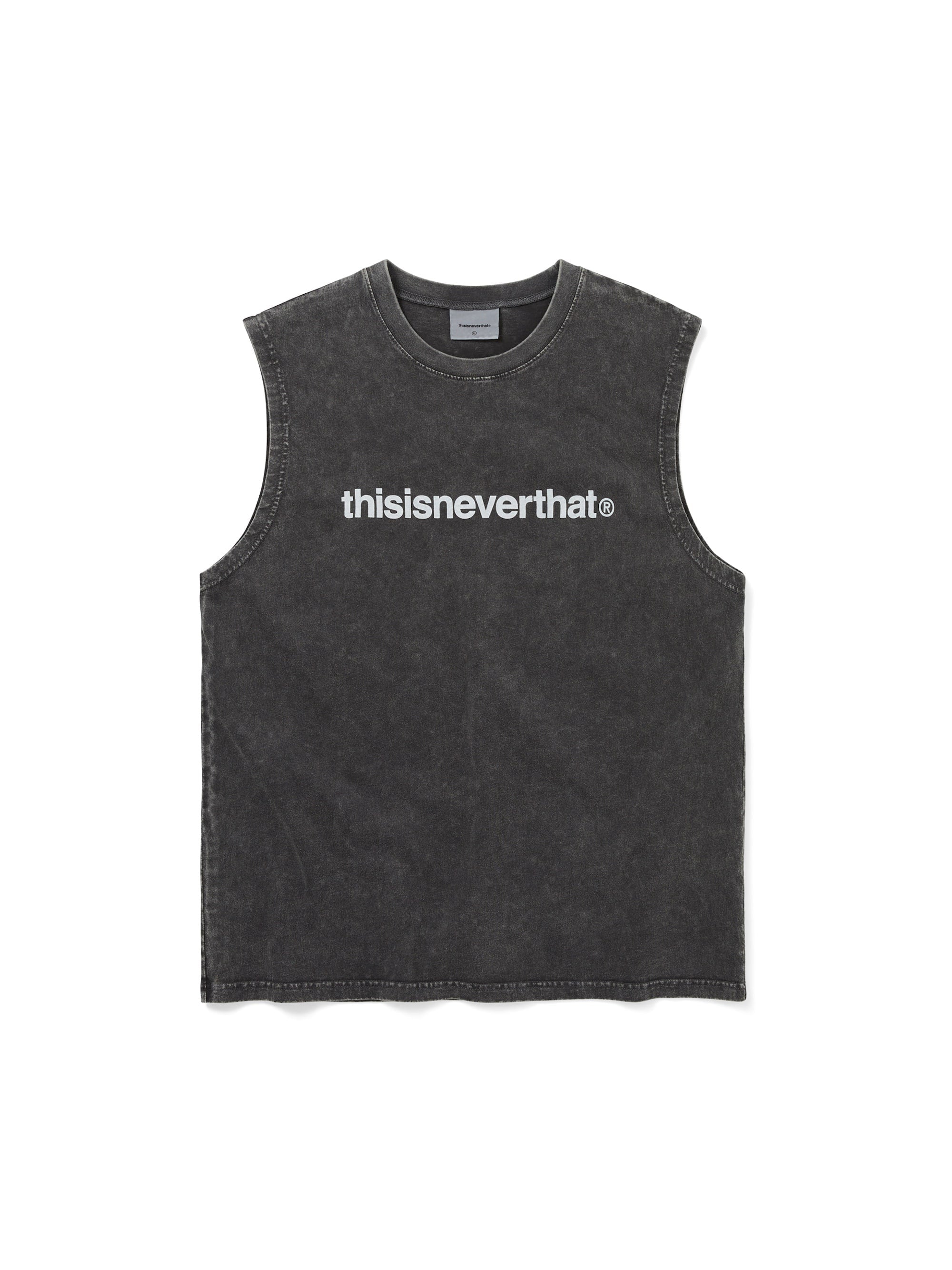 thisisneverthat - T-Logo Sleeveless (Faded Grey) product image 1 | TRAB K-Fashion Australia