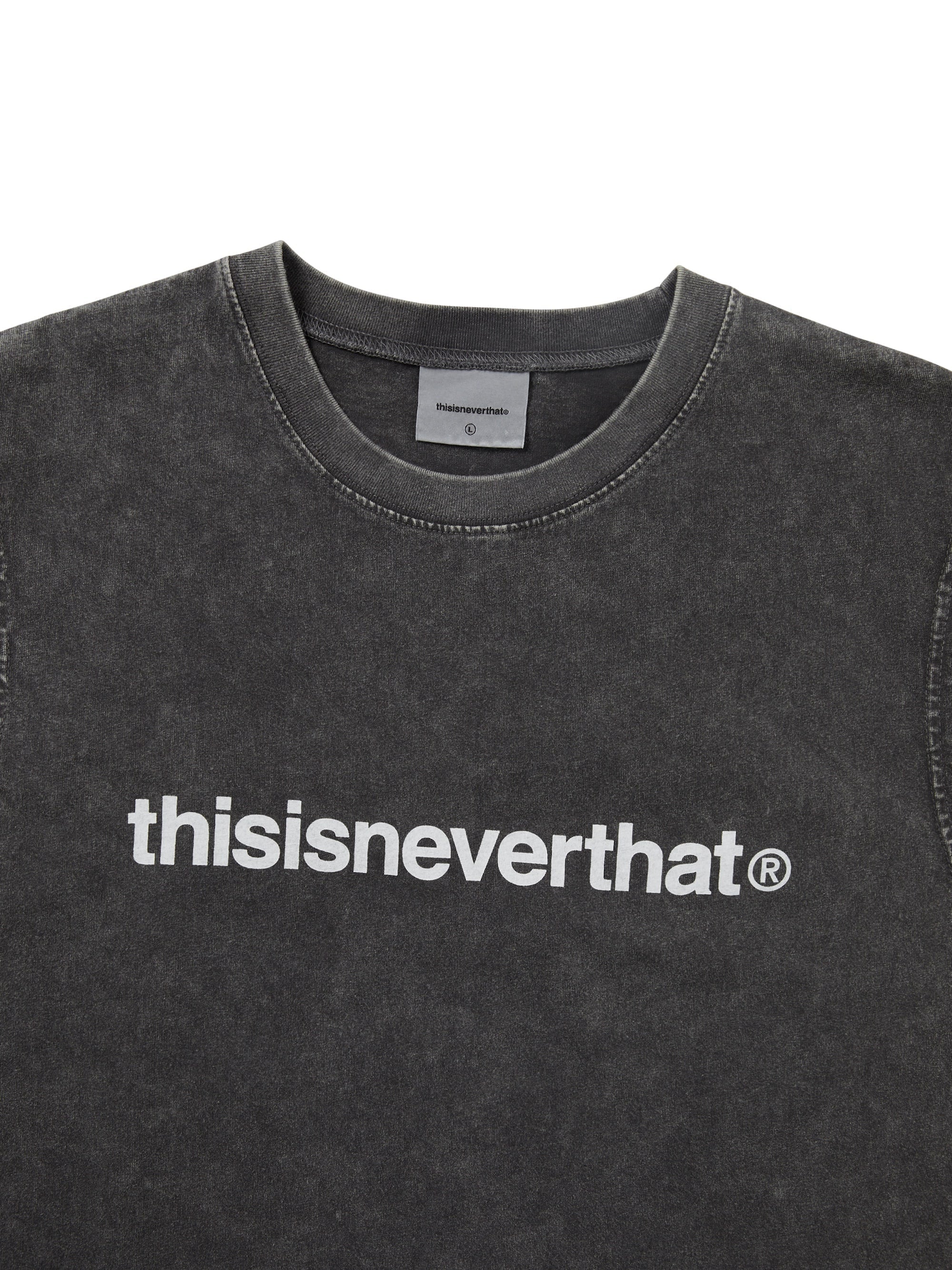 thisisneverthat - T-Logo Sleeveless (Faded Grey) product image 2 | TRAB K-Fashion Australia
