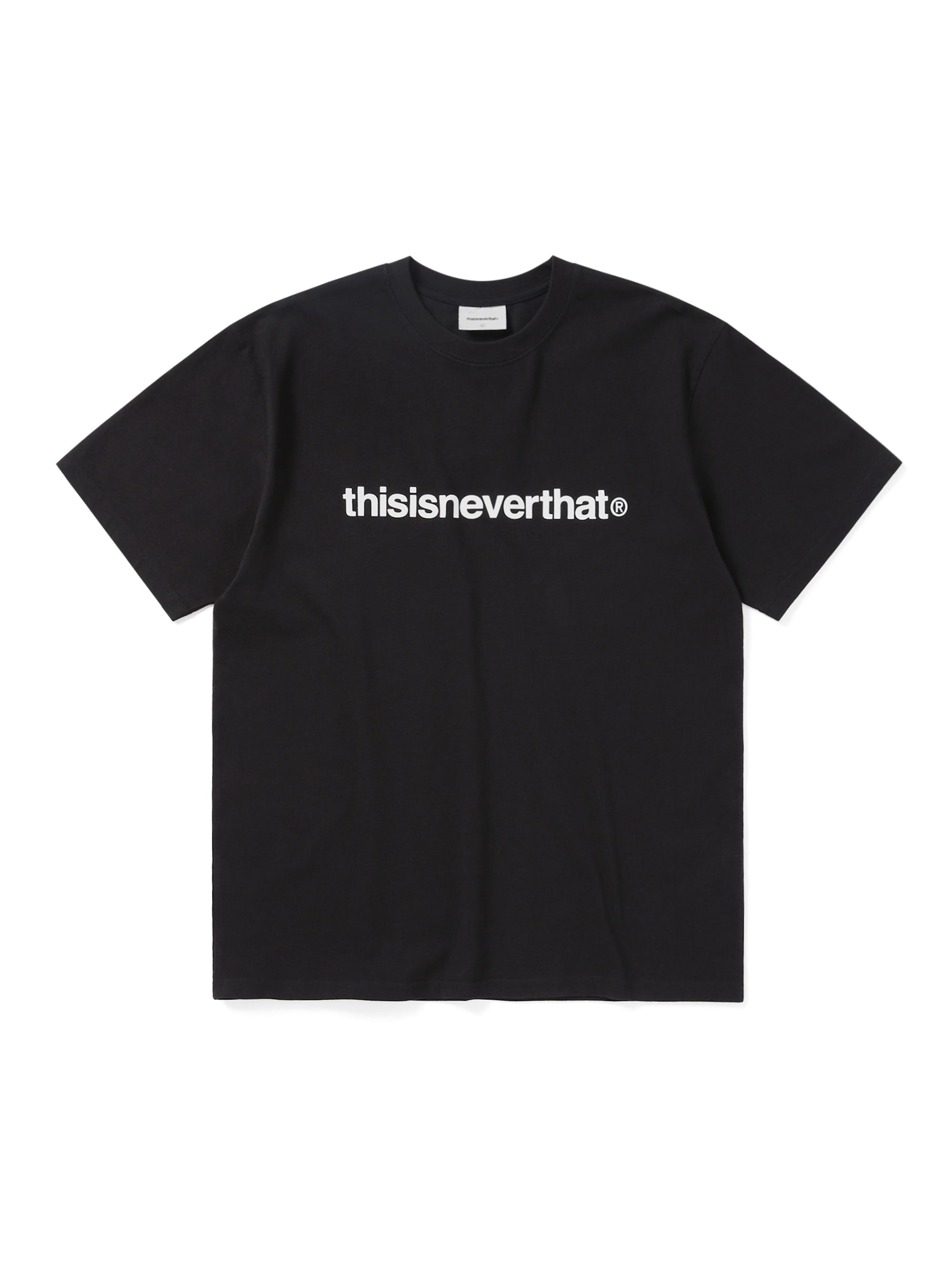 thisisneverthat - T-Logo Tee (Black) product image 1 | TRAB K-Fashion Australia