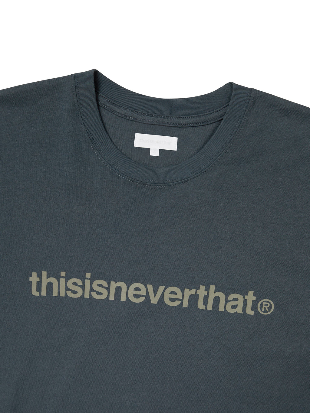 thisisneverthat - T-Logo Tee (Blue Grey) product image 2 | TRAB K-Fashion Australia