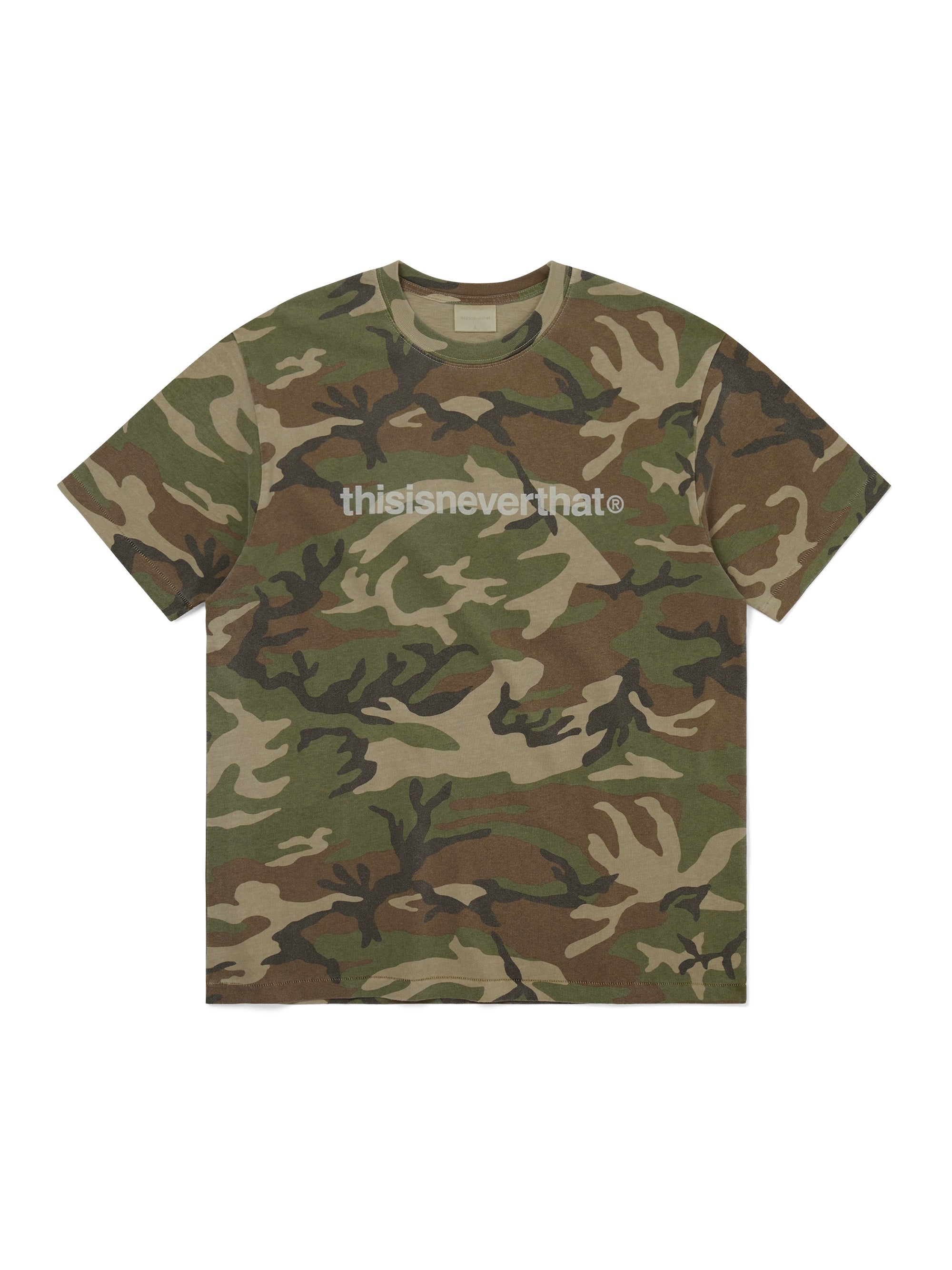 thisisneverthat - T-Logo Tee (Camo) product image 1 | TRAB K-Fashion Australia