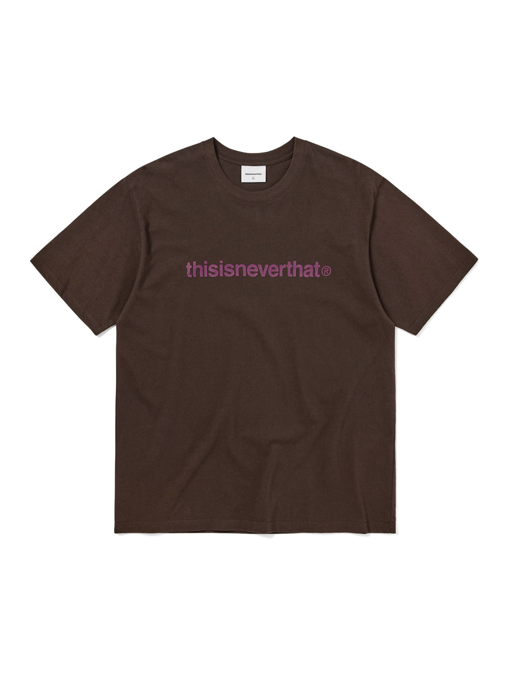 thisisneverthat - T-Logo Tee (Deep Chocolate) product image 1 | TRAB K-Fashion Australia