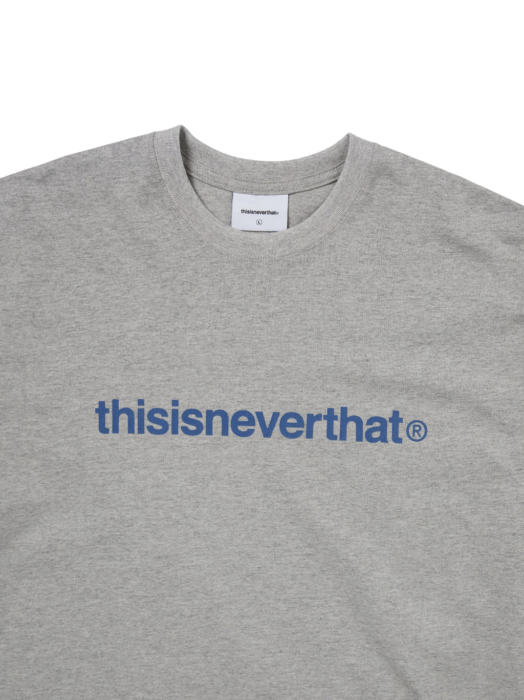 thisisneverthat - T-Logo Tee (Heather Grey) product image 5 | TRAB K-Fashion Australia