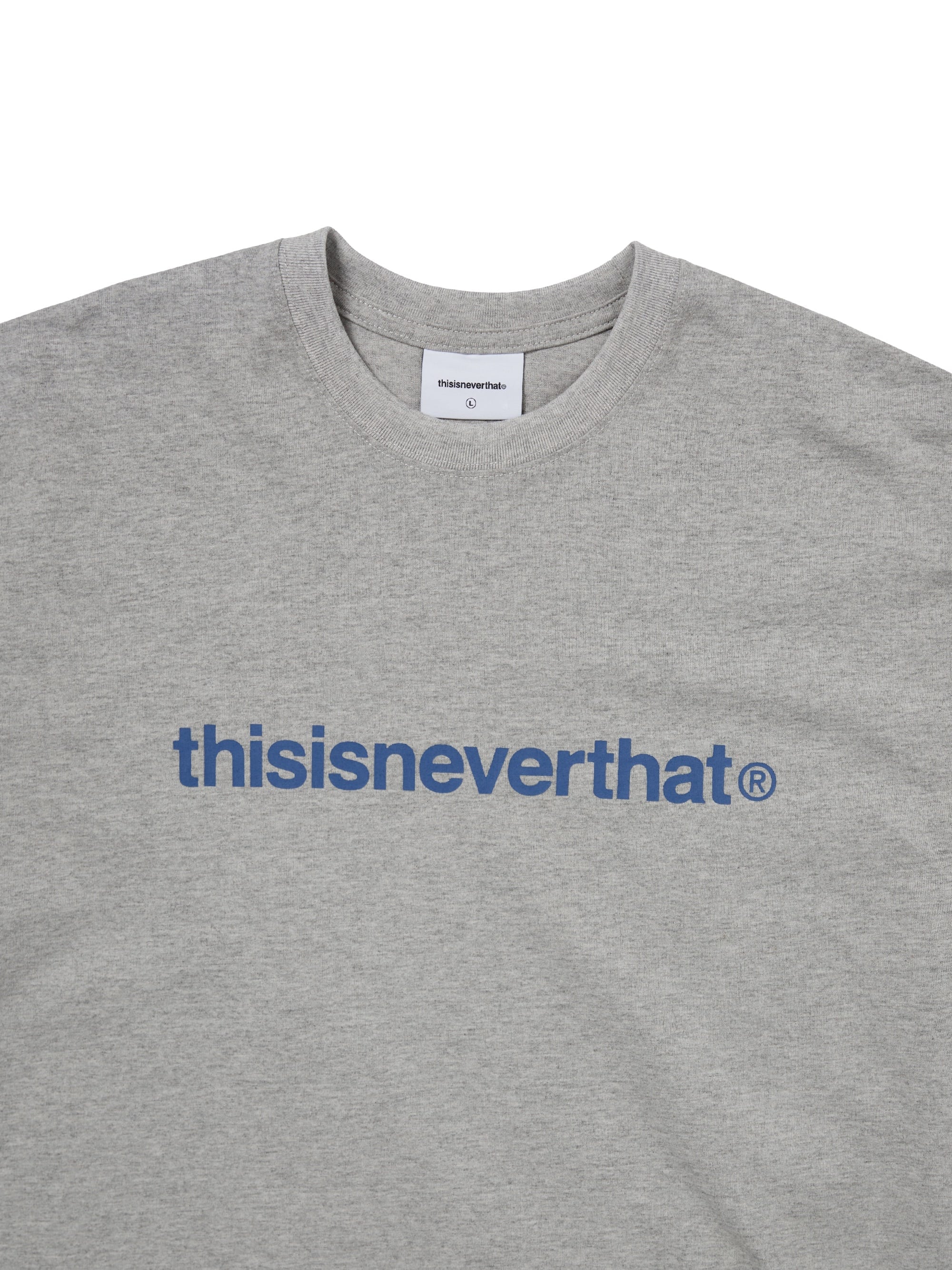 thisisneverthat - T-Logo Tee (Heather Grey) product image 5 | TRAB K-Fashion Australia