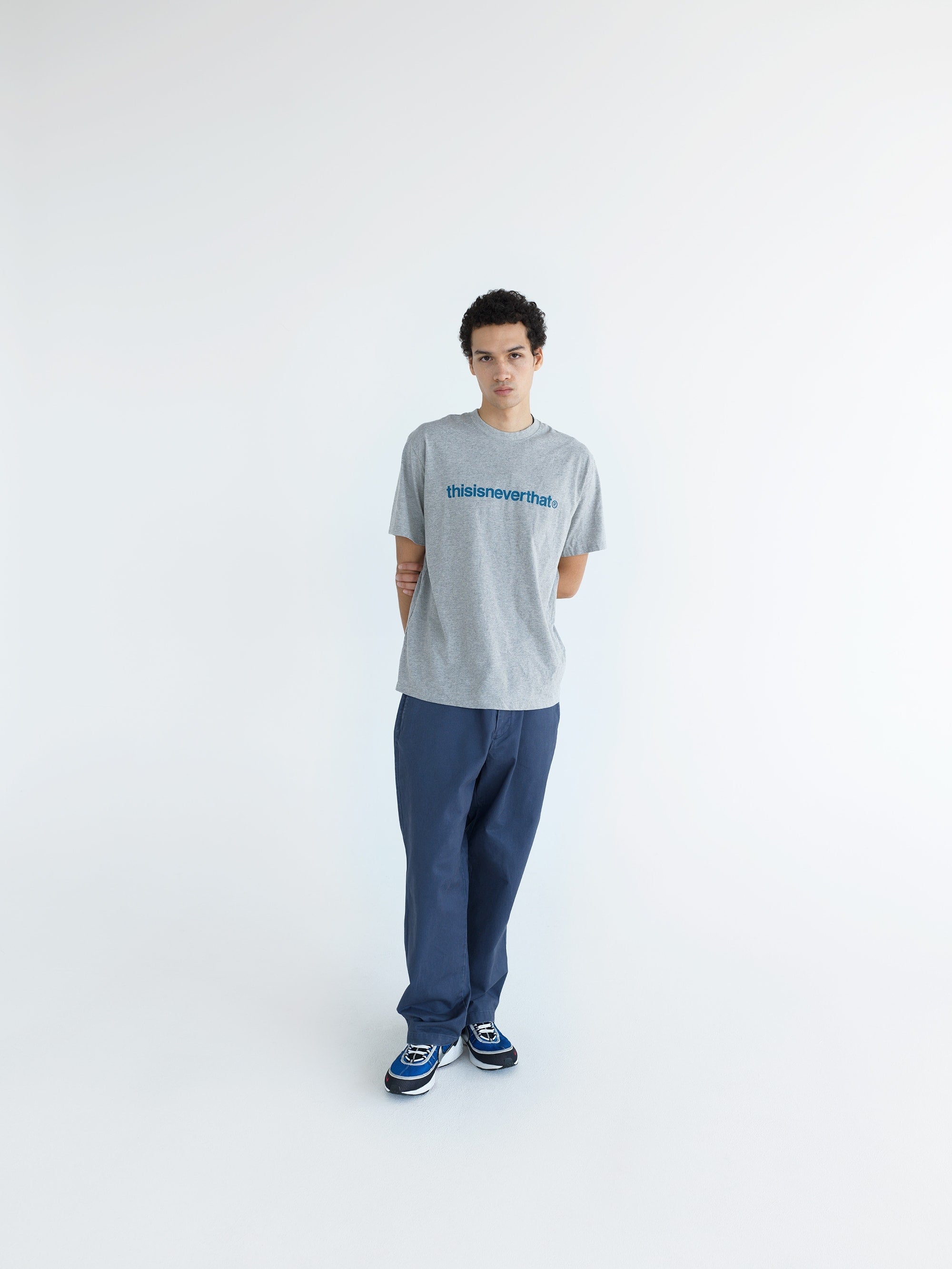 thisisneverthat - T-Logo Tee (Heather Grey) product image 7 | TRAB K-Fashion Australia