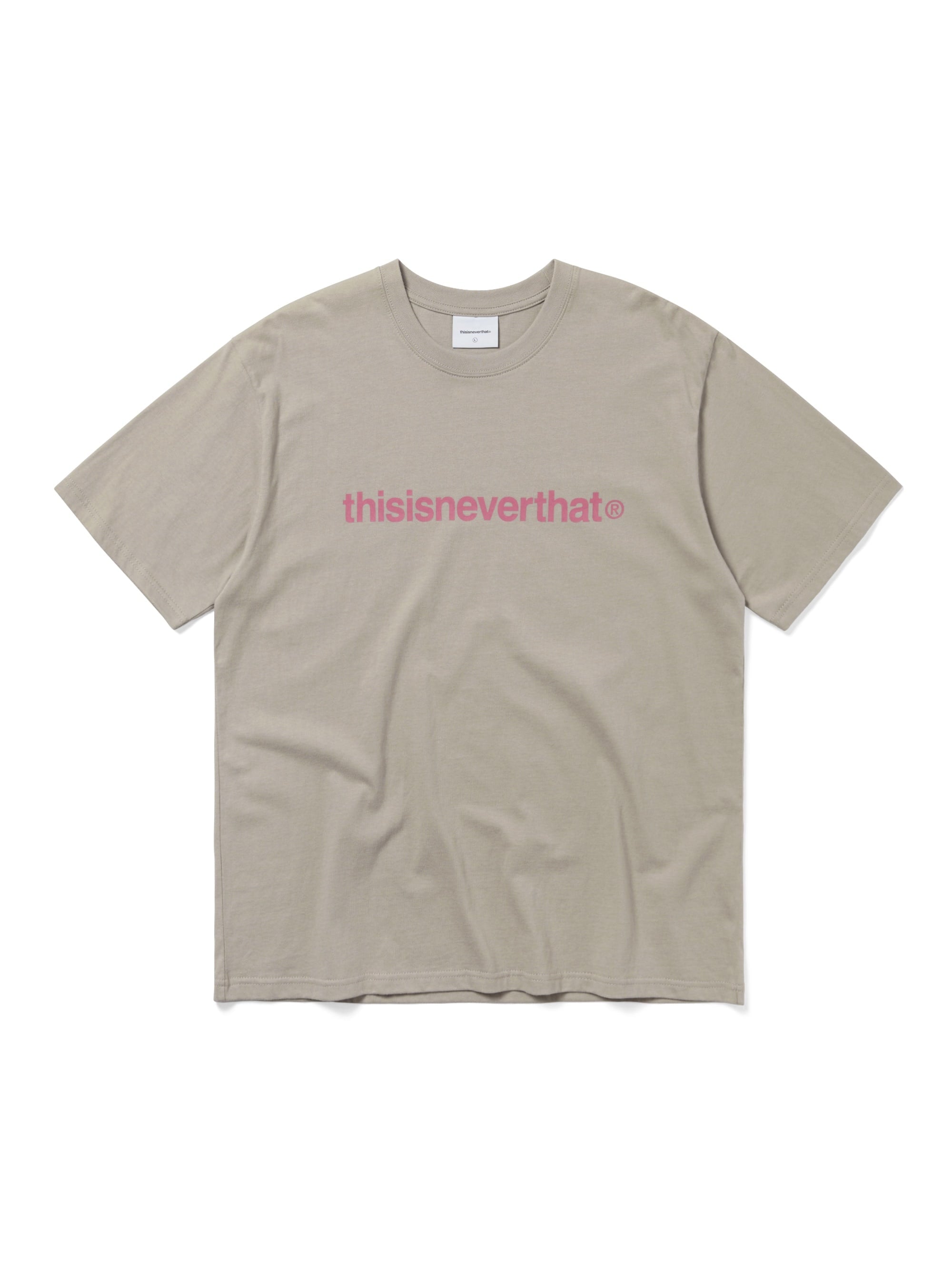 thisisneverthat - T-Logo Tee (Deep Beige) product image 1 | TRAB K-Fashion Australia