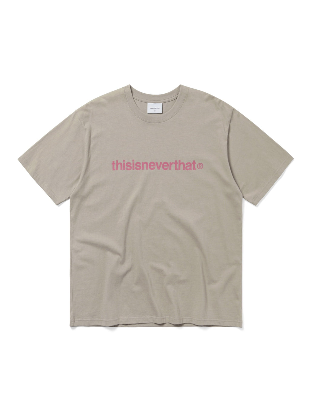 thisisneverthat - T-Logo Tee (Deep Beige) product image 1 | TRAB K-Fashion Australia