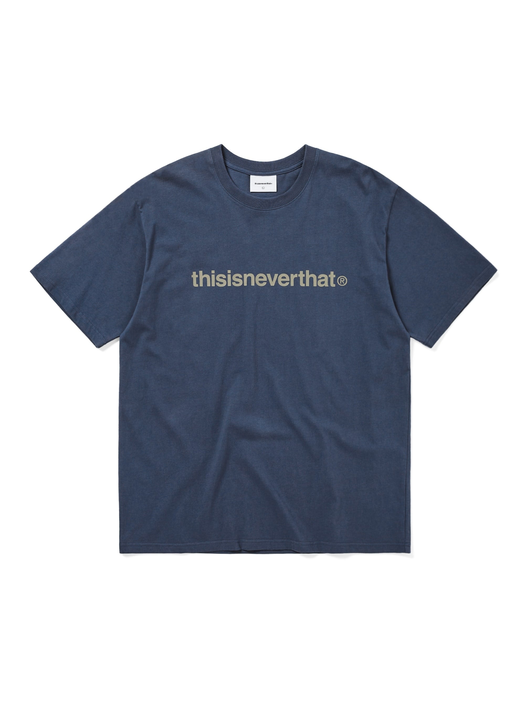thisisneverthat - T-Logo Tee (Deep Water) product image 1 | TRAB K-Fashion Australia