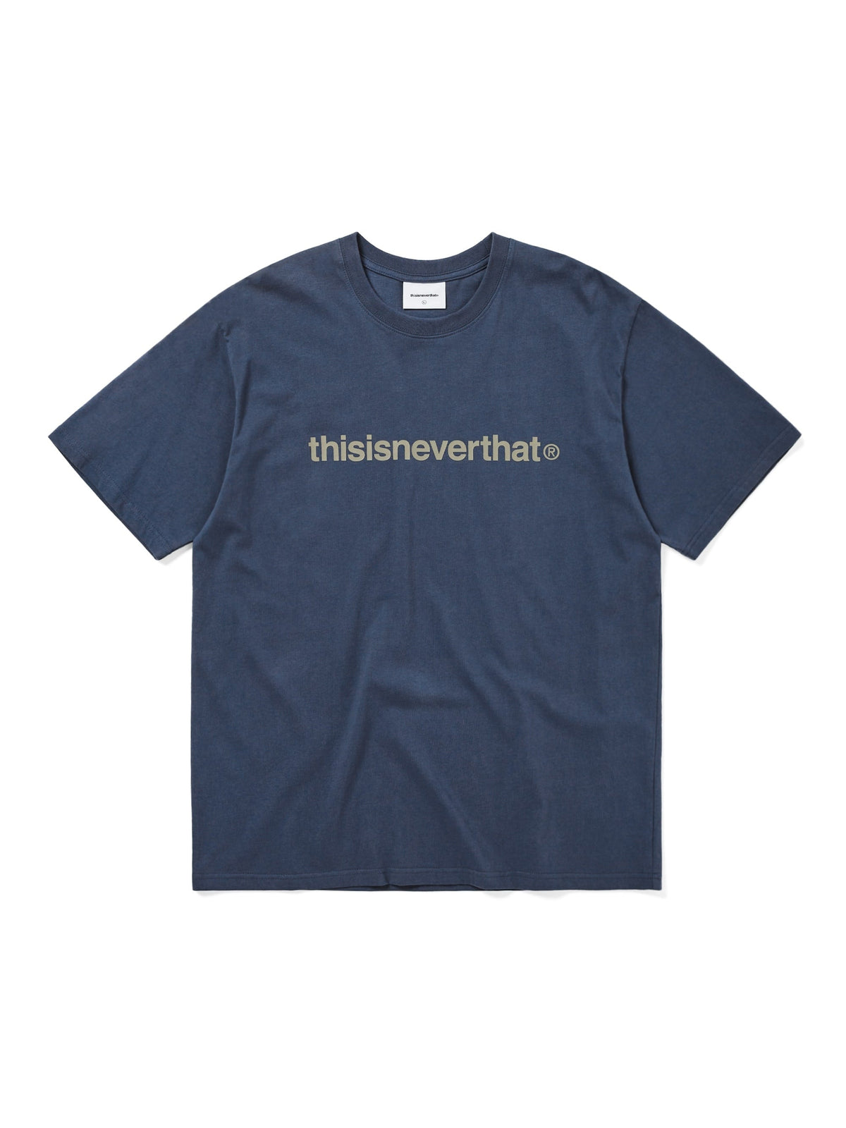 thisisneverthat - T-Logo Tee (Deep Water) product image 1 | TRAB K-Fashion Australia