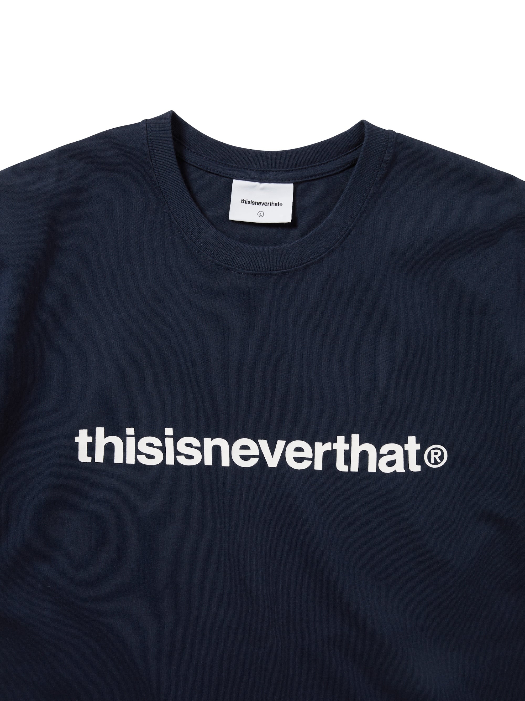 thisisneverthat - T-Logo Tee (Navy) product image 2 | TRAB K-Fashion Australia