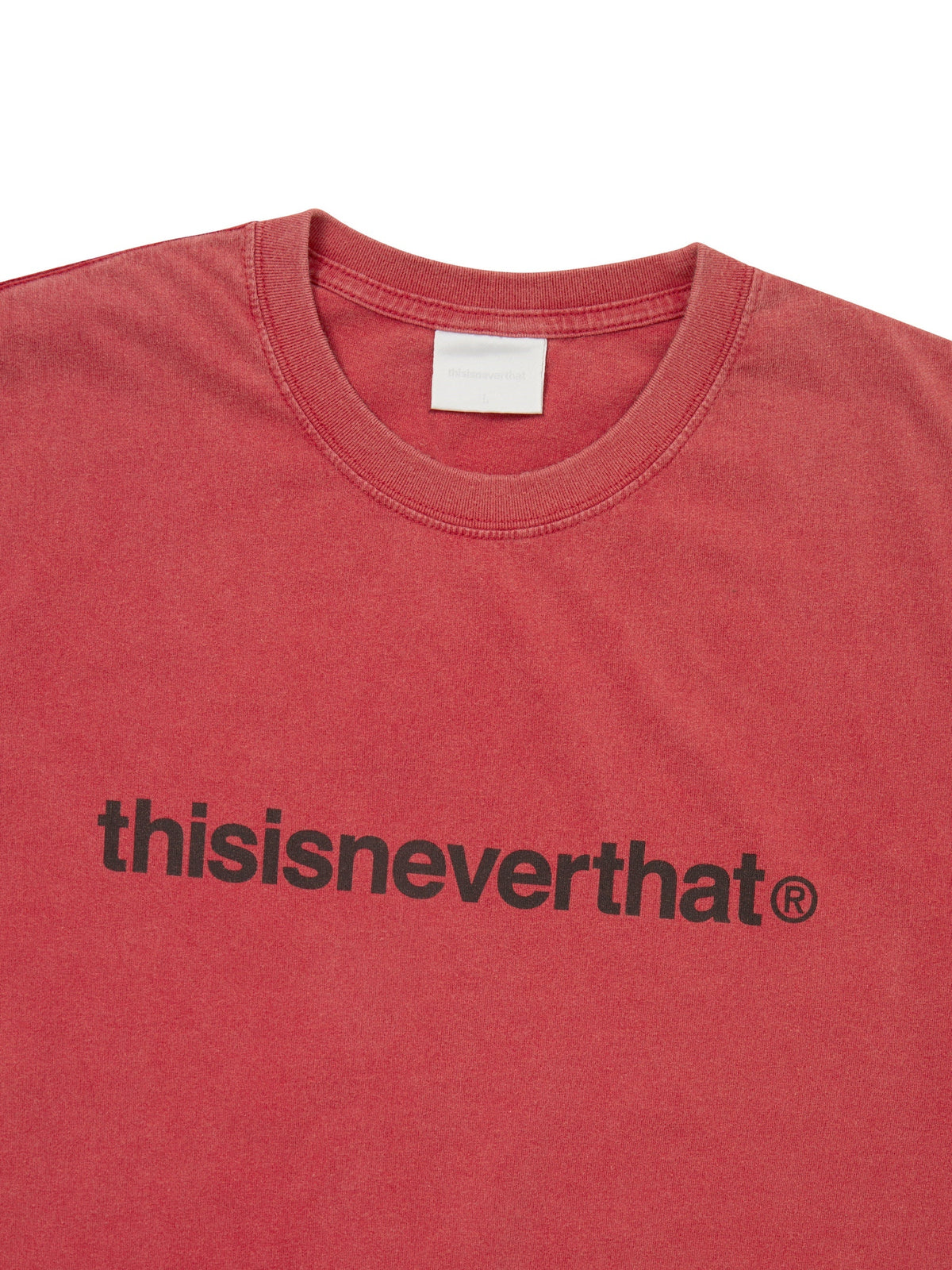 thisisneverthat - T-Logo Tee (Red) product image 2 | TRAB K-Fashion Australia