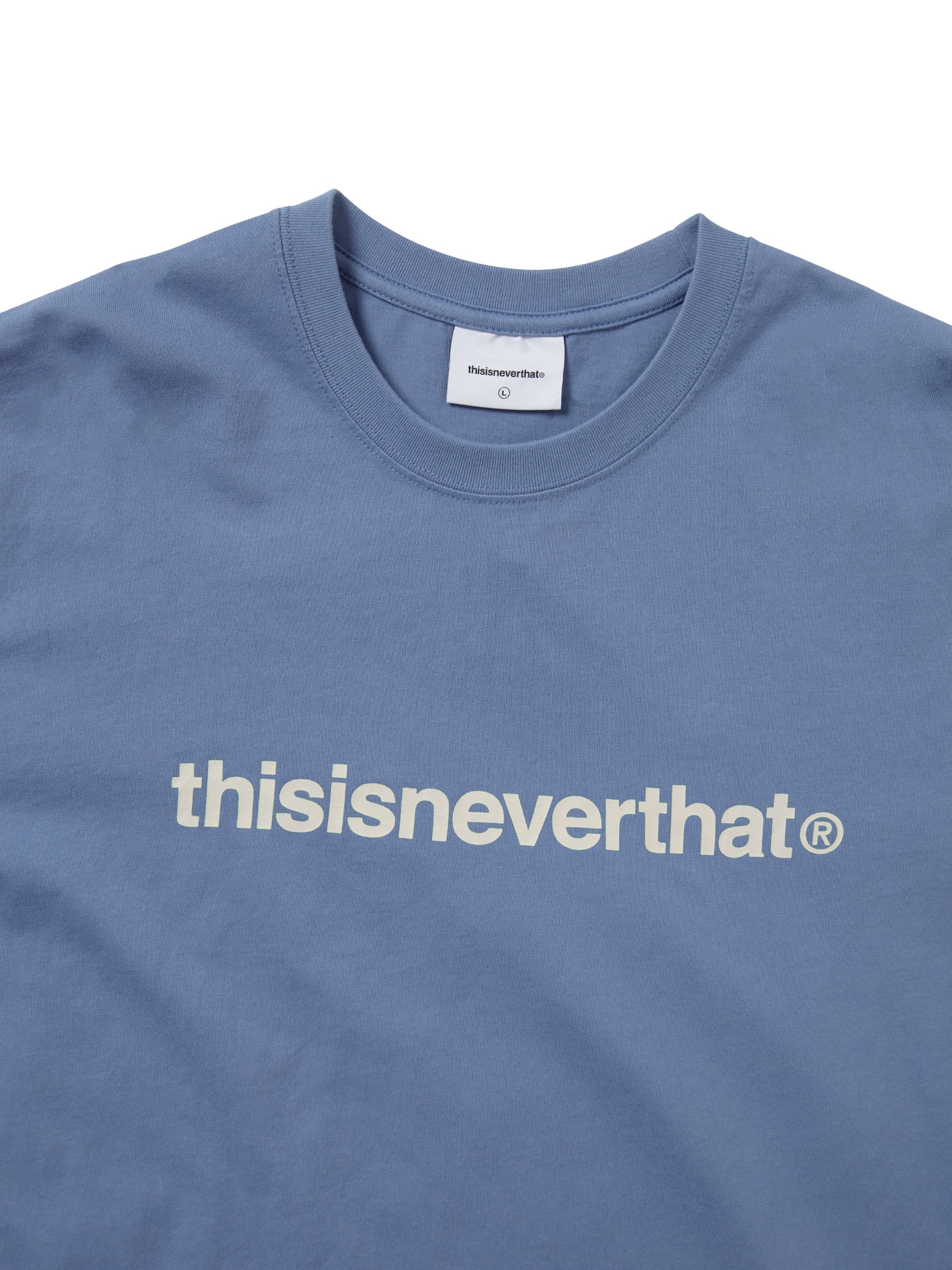 thisisneverthat - T-Logo Tee (Blue) product image 2 | TRAB K-Fashion Australia