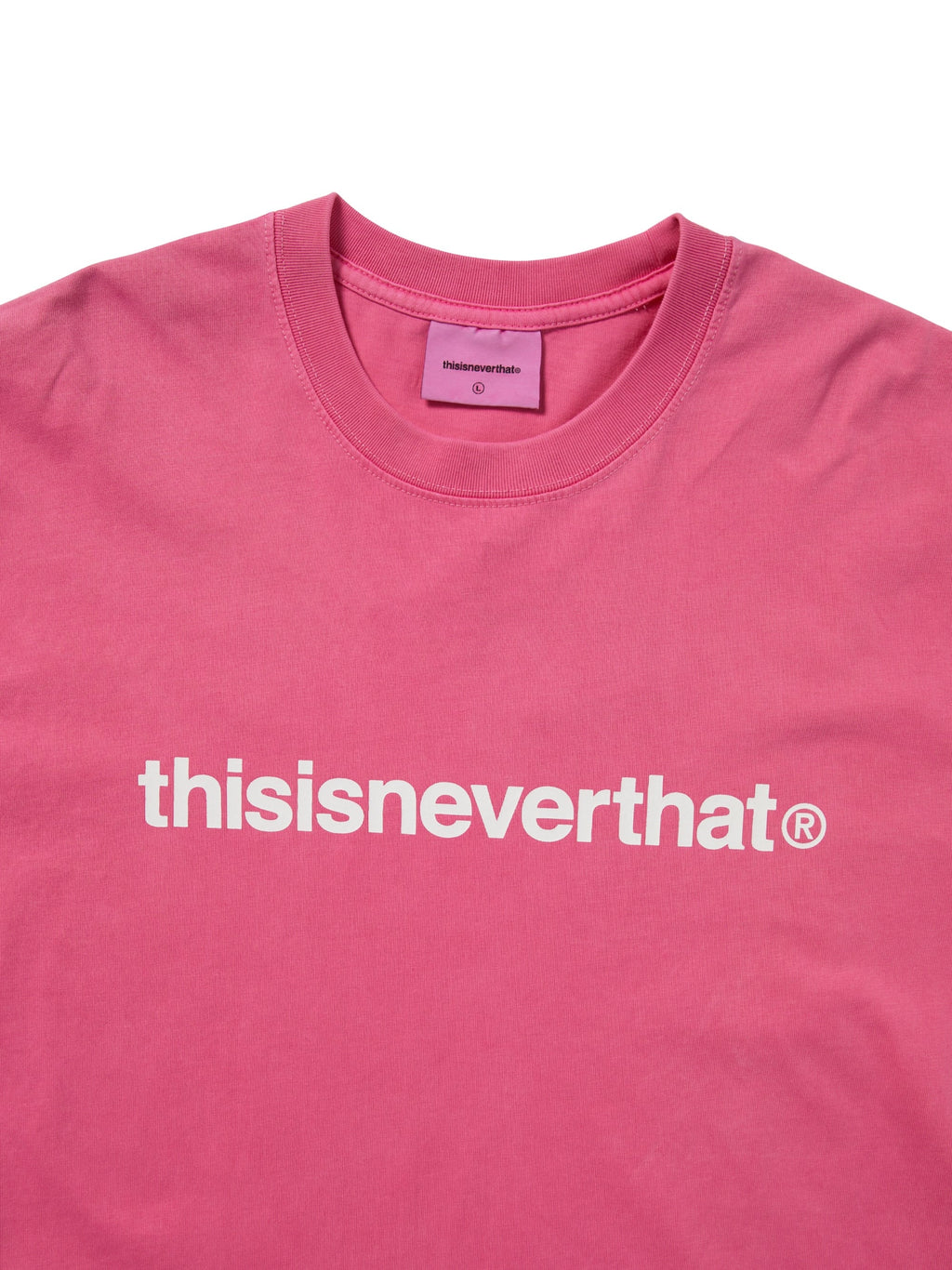 thisisneverthat - T-Logo Tee (Taffy) product image 2 | TRAB K-Fashion Australia
