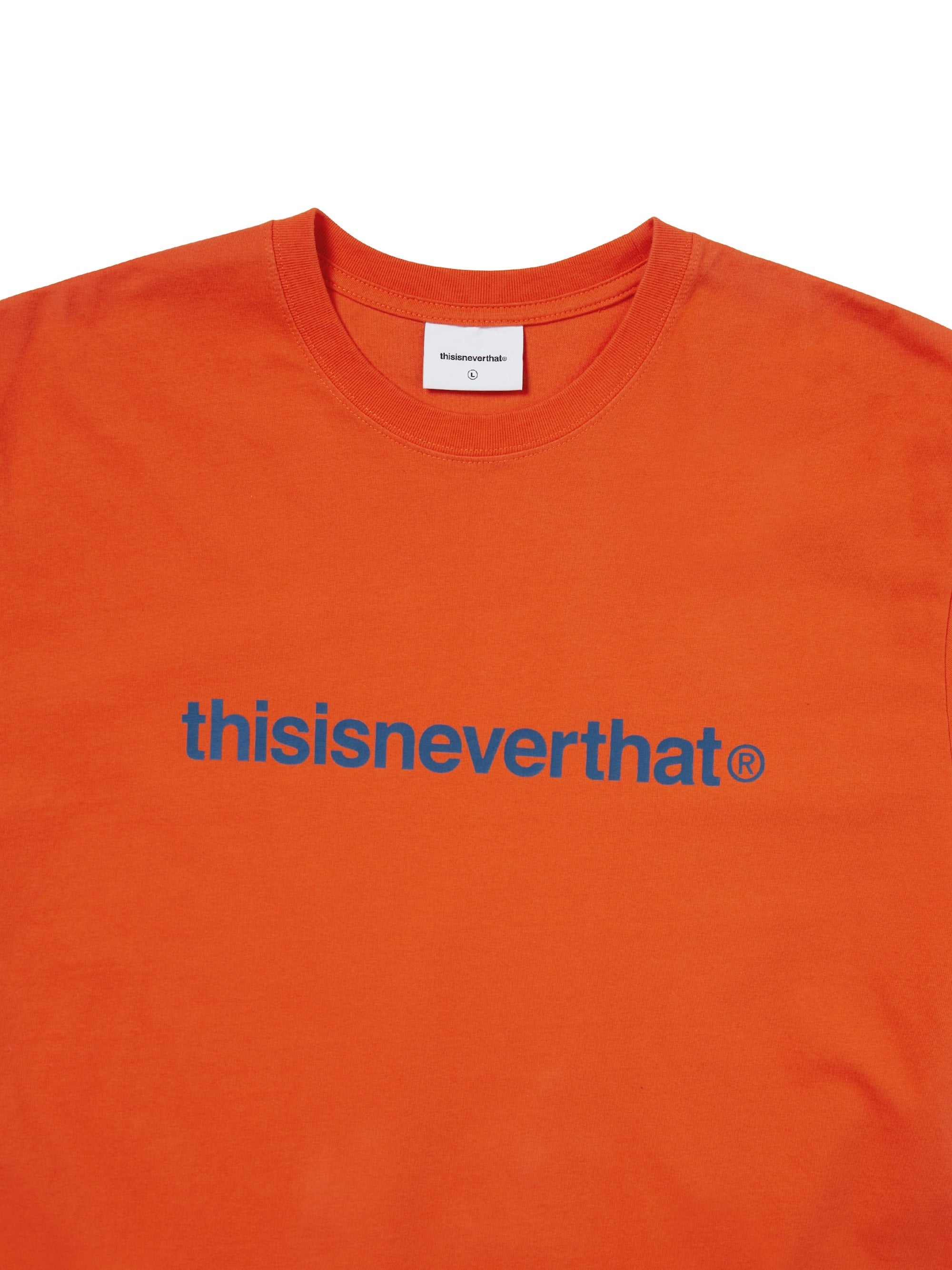 thisisneverthat - T-Logo Tee Heather (Vermilion) product image 2 | TRAB K-Fashion Australia