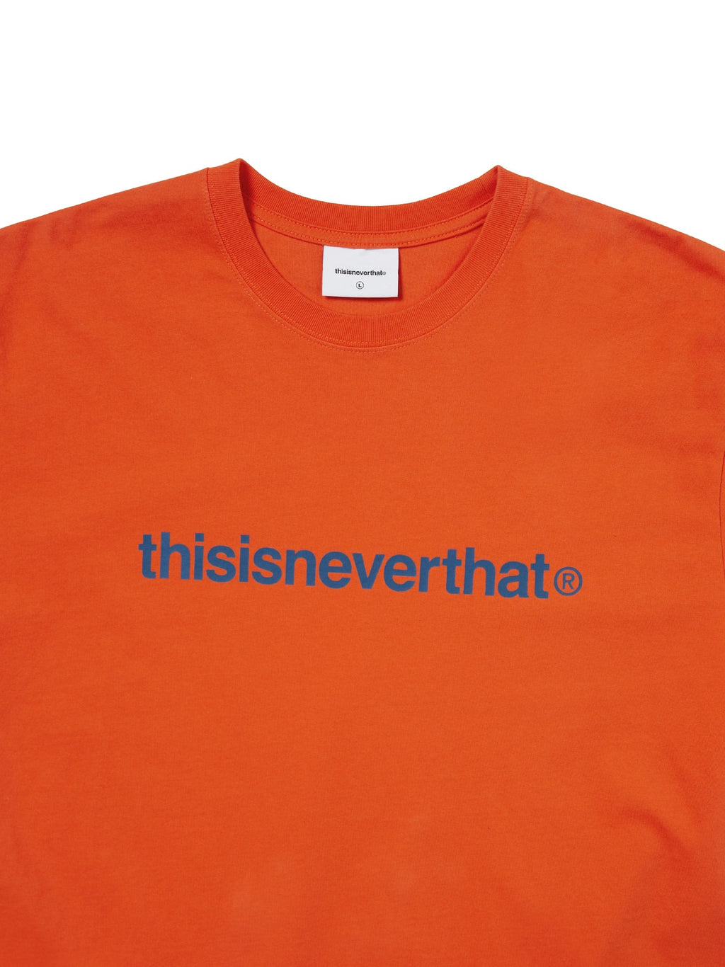 thisisneverthat - T-Logo Tee (Vermilion) product image 2 | TRAB K-Fashion Australia
