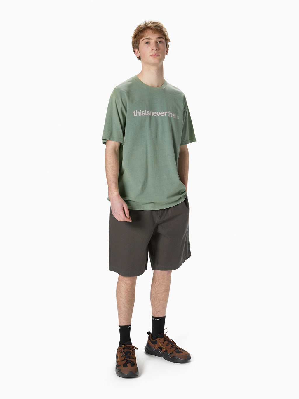 thisisneverthat - T-Logo Tee (Washed Blue) product image 4 | TRAB K-Fashion Australia