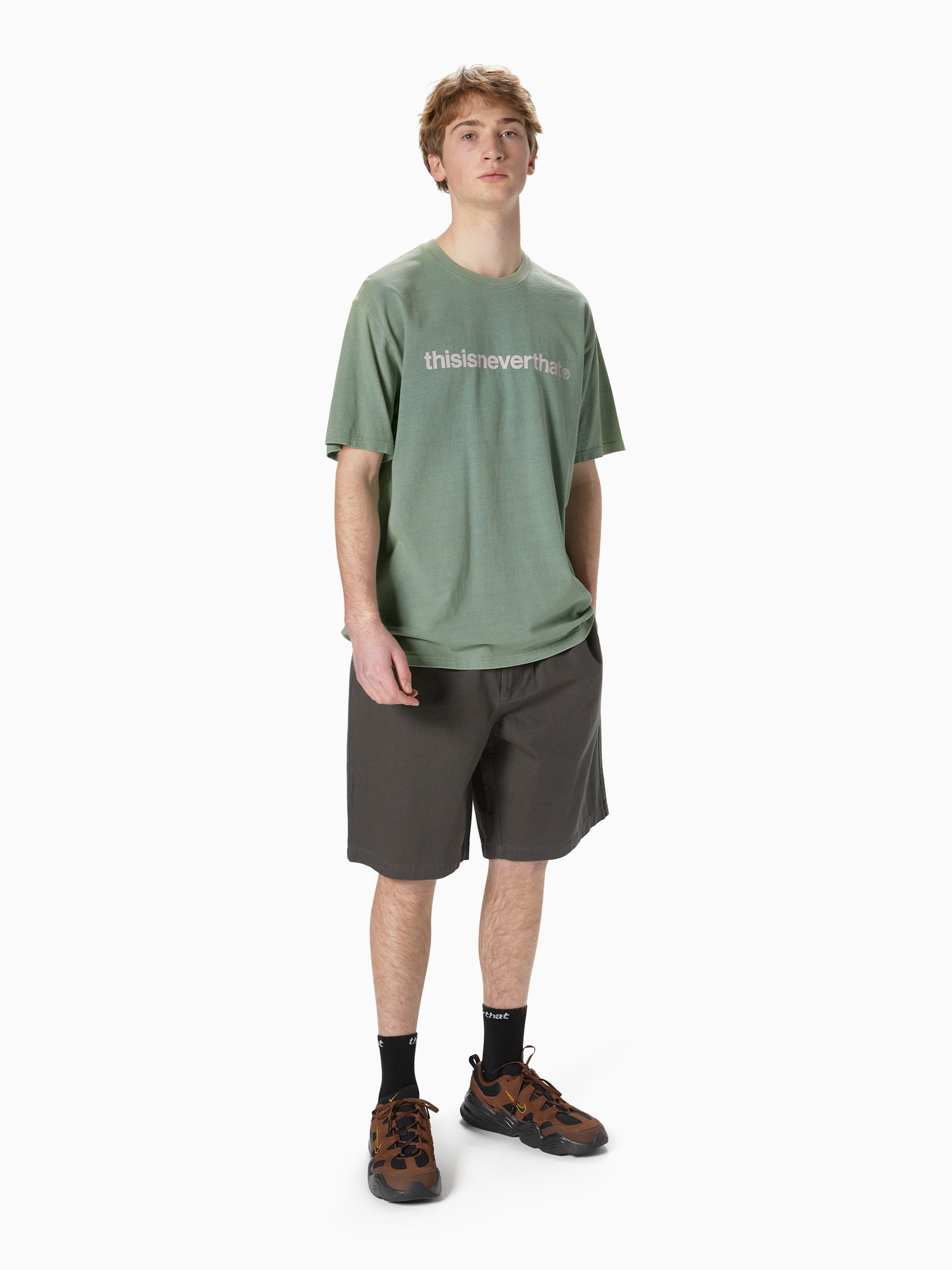 thisisneverthat - T-Logo Tee (Washed Blue) product image 4 | TRAB K-Fashion Australia