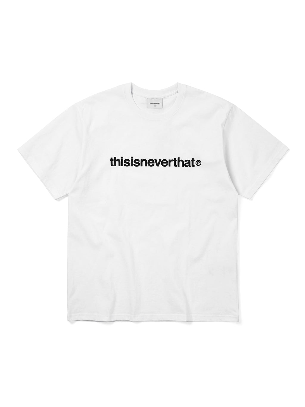 thisisneverthat - T-Logo Tee (White) product image 1 | TRAB K-Fashion Australia