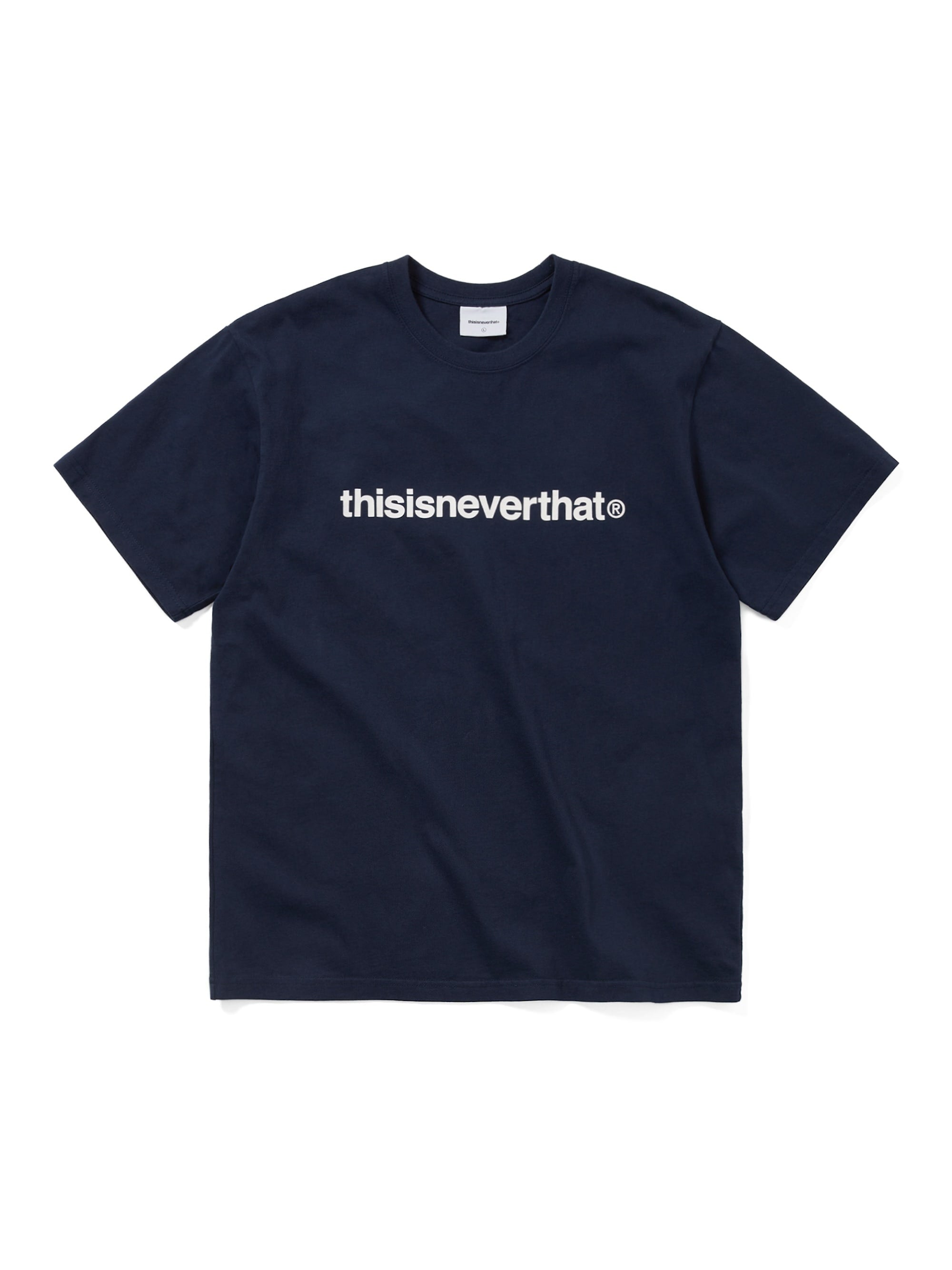 thisisneverthat - T-Logo Tee Heather (Navy) product image 1 | TRAB K-Fashion Australia