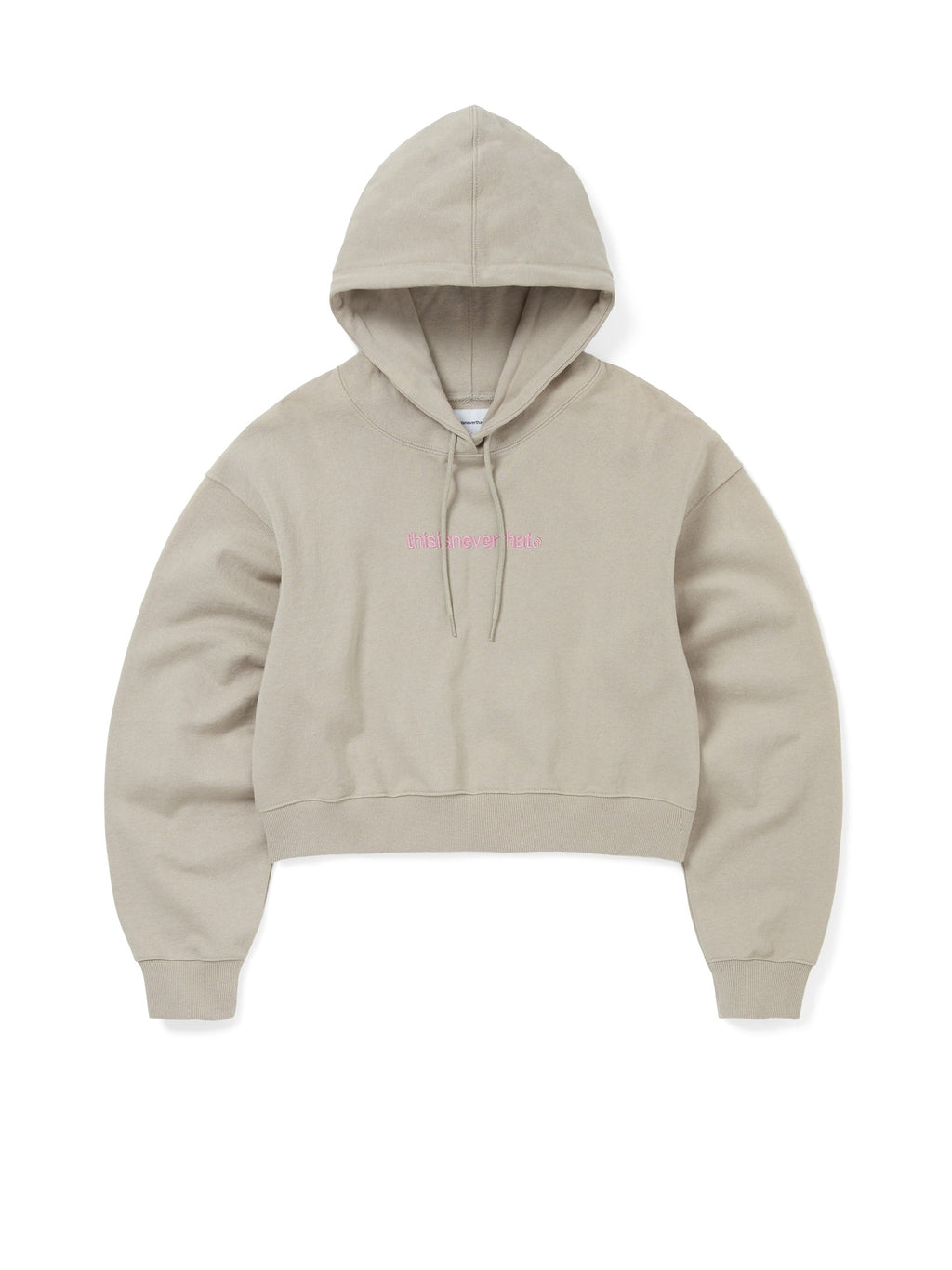 thisisneverthat - T-Logo W Hoodie (Deep Beige) product image 1 | TRAB K-Fashion Australia